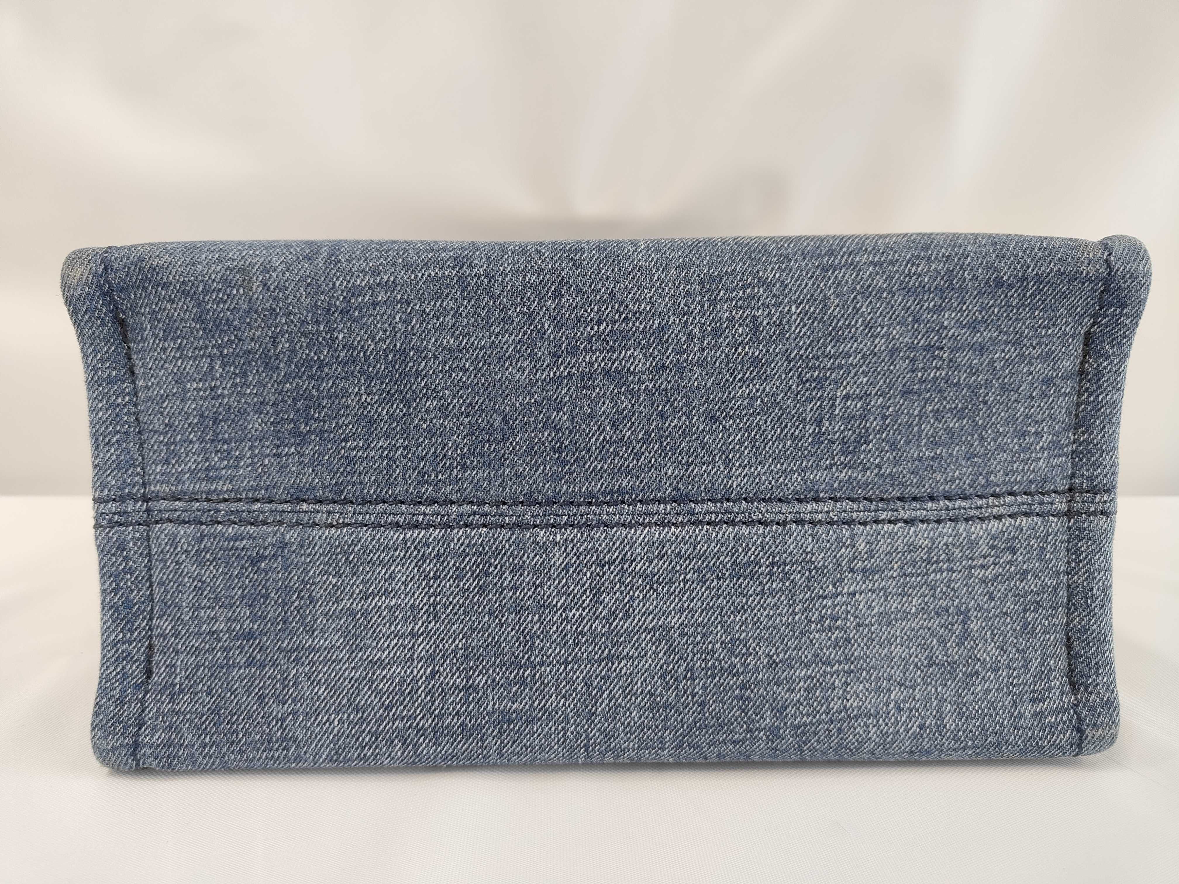 Small Cabas Thais Denim Handbag — view 3