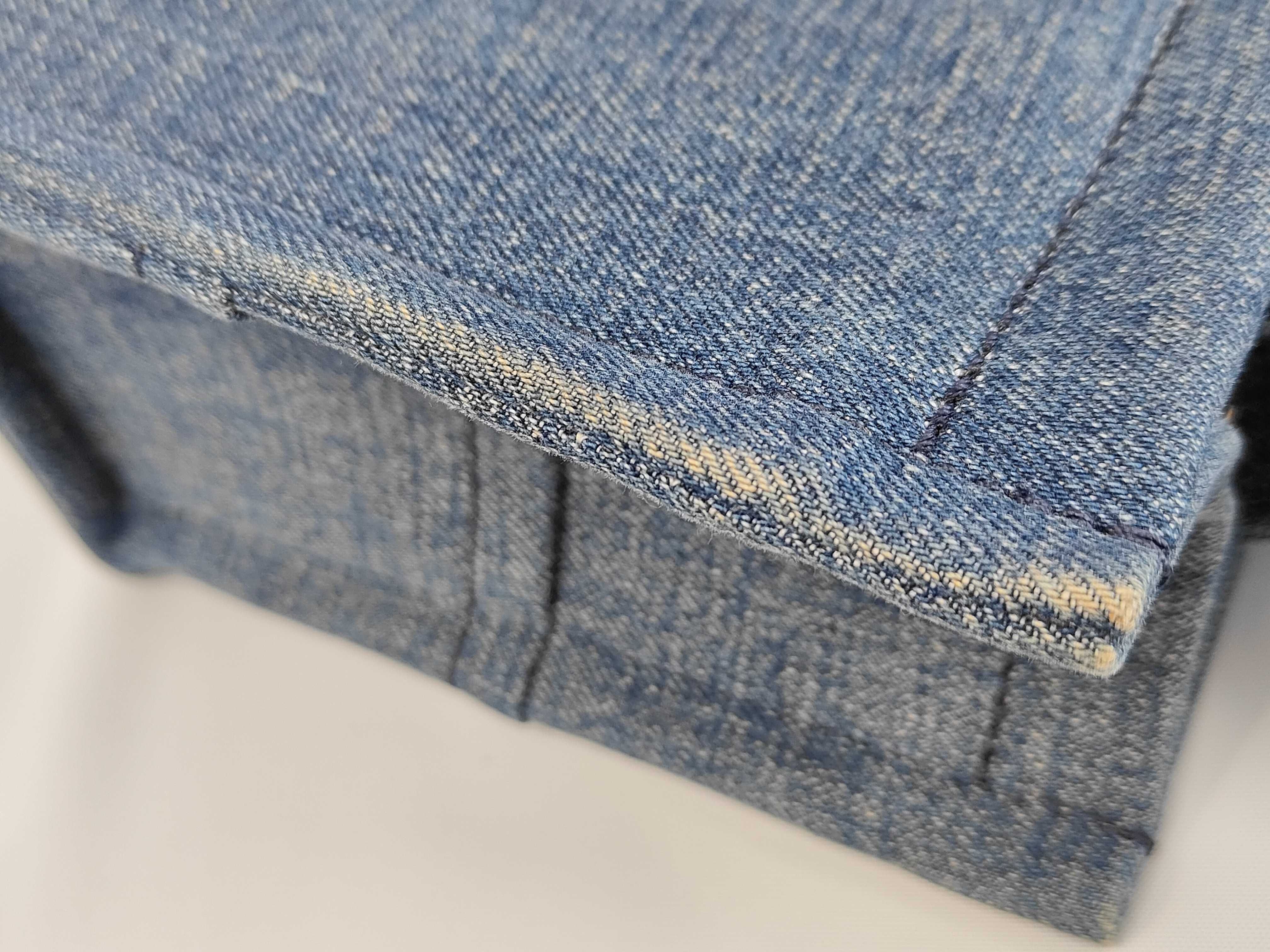 Small Cabas Thais Denim Handbag — view 6