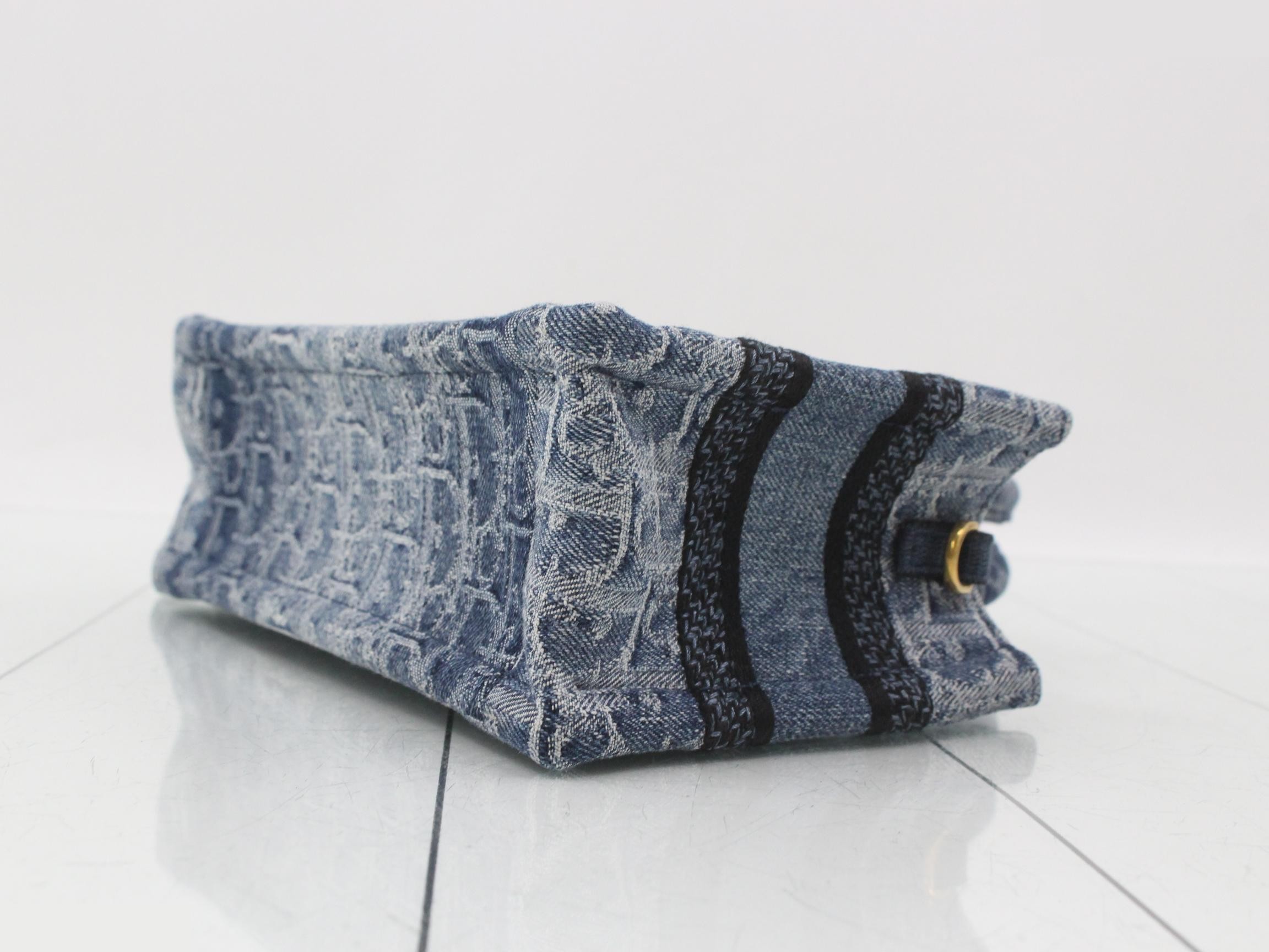 Unused Book Tote Mini Denim 2-Way Trotter Shoulder Bag — view 6