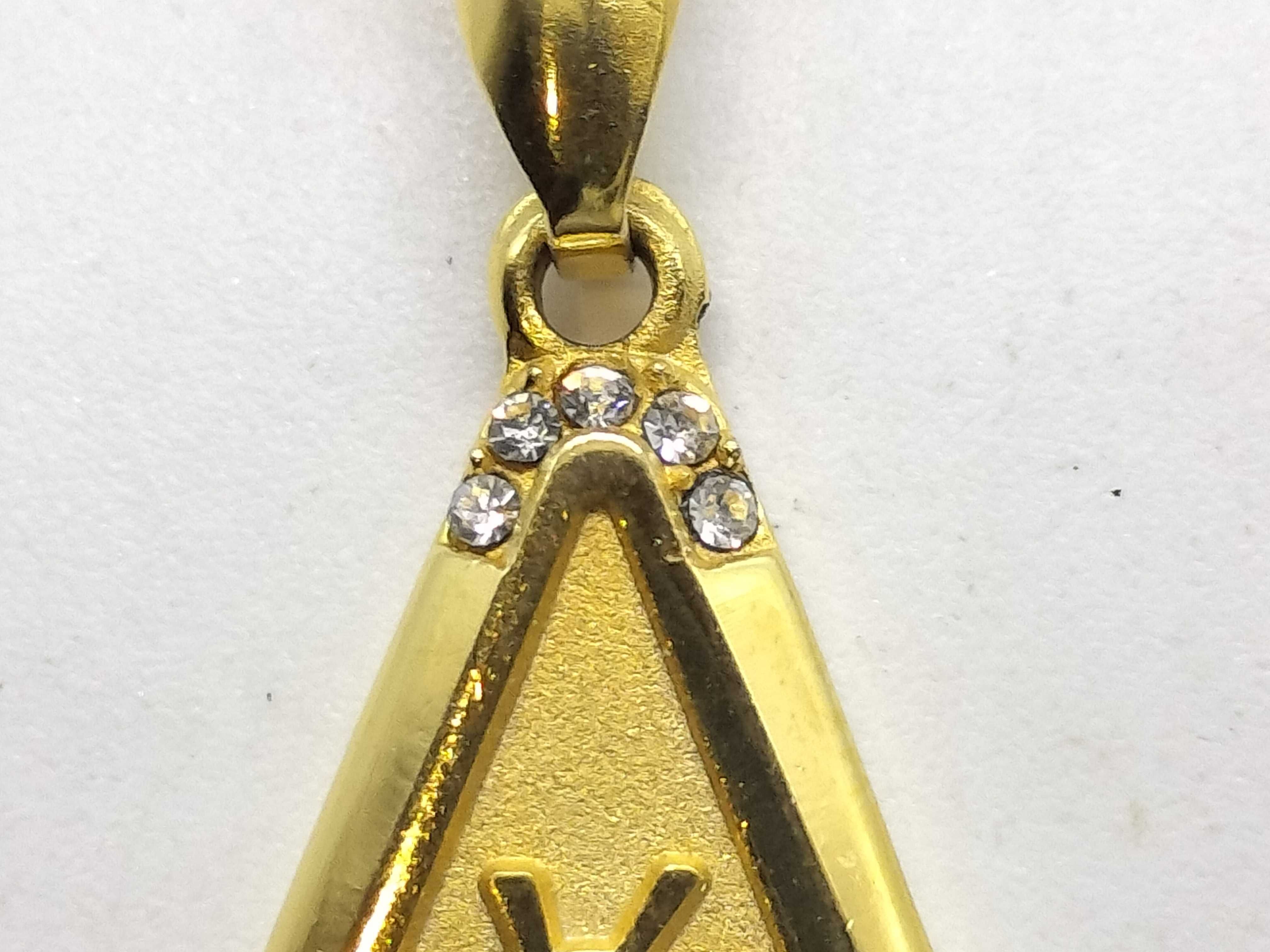 Cassandra Teardrop K18GF Necklace — view 3