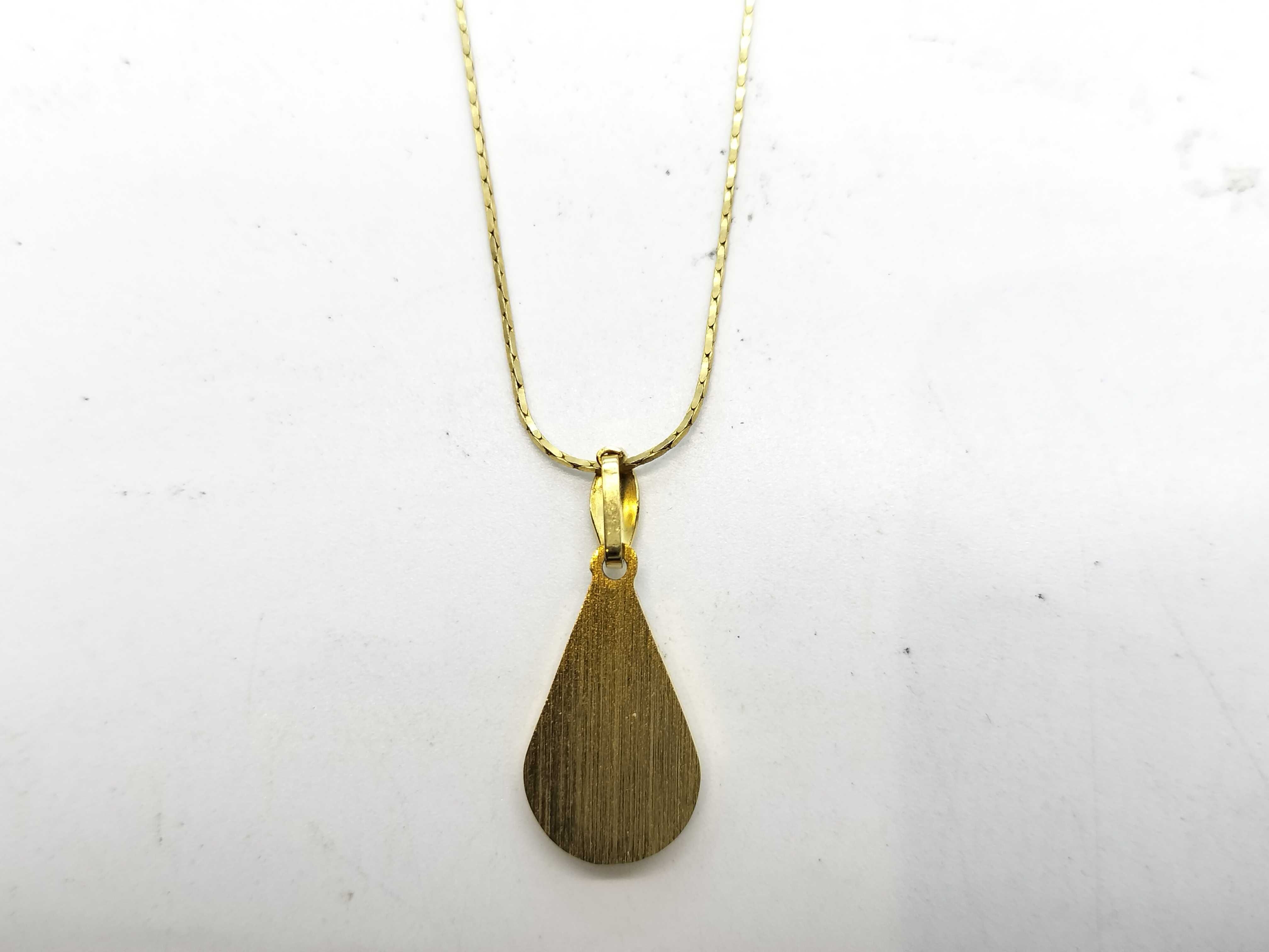 Cassandra Teardrop K18GF Necklace — view 4