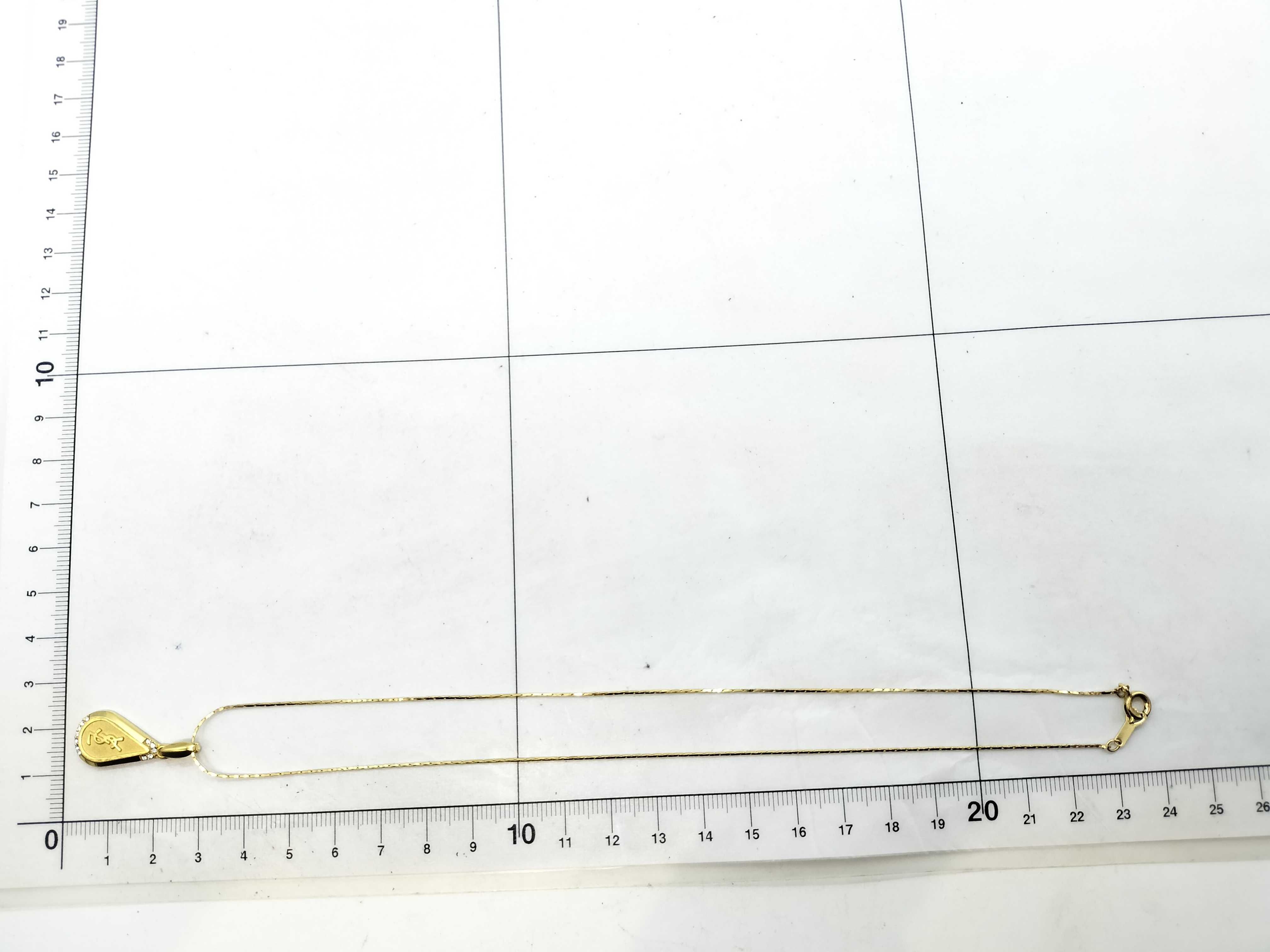 Cassandra Teardrop K18GF Necklace — view 8