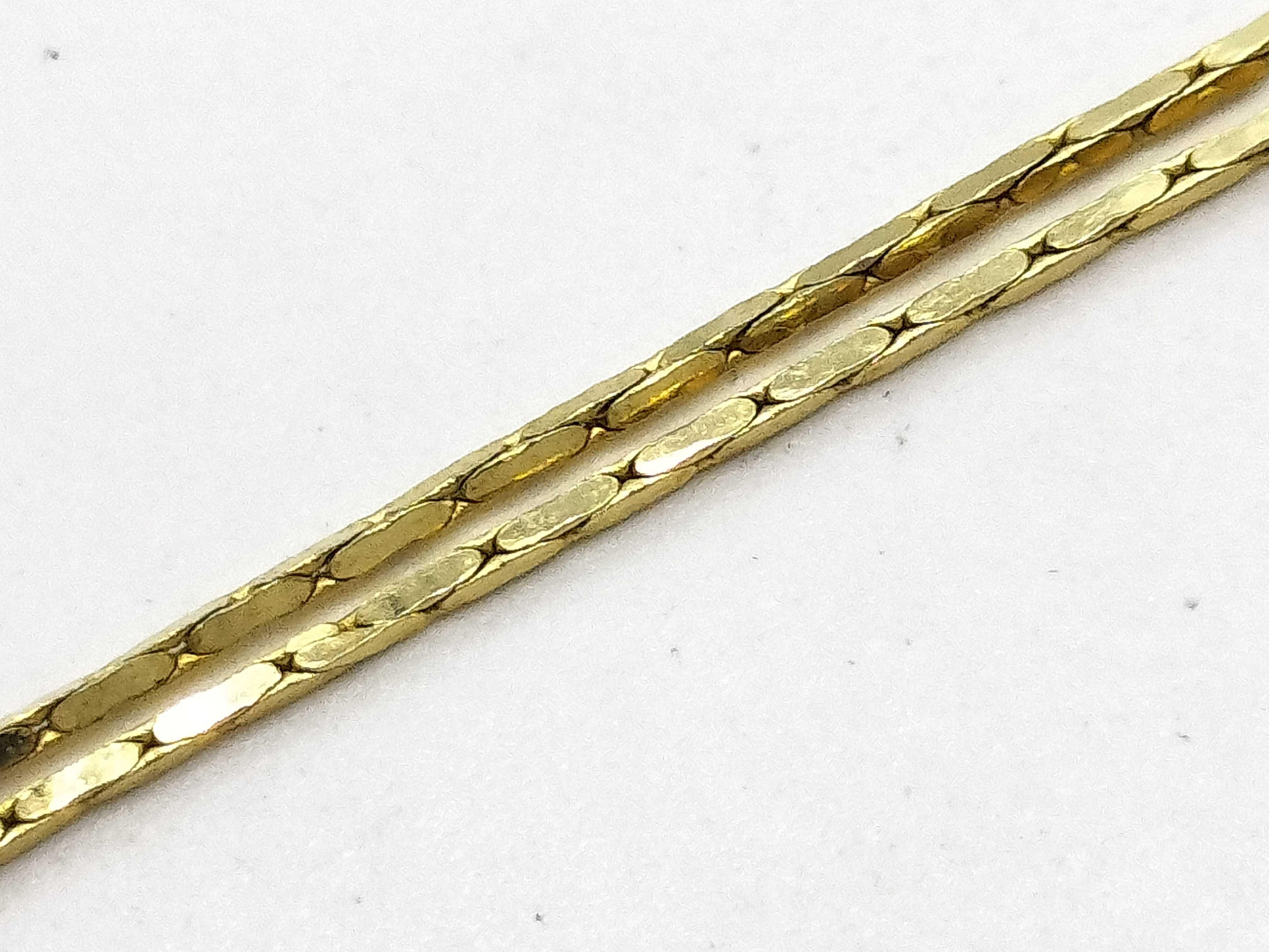Cassandra Teardrop K18GF Necklace — view 9