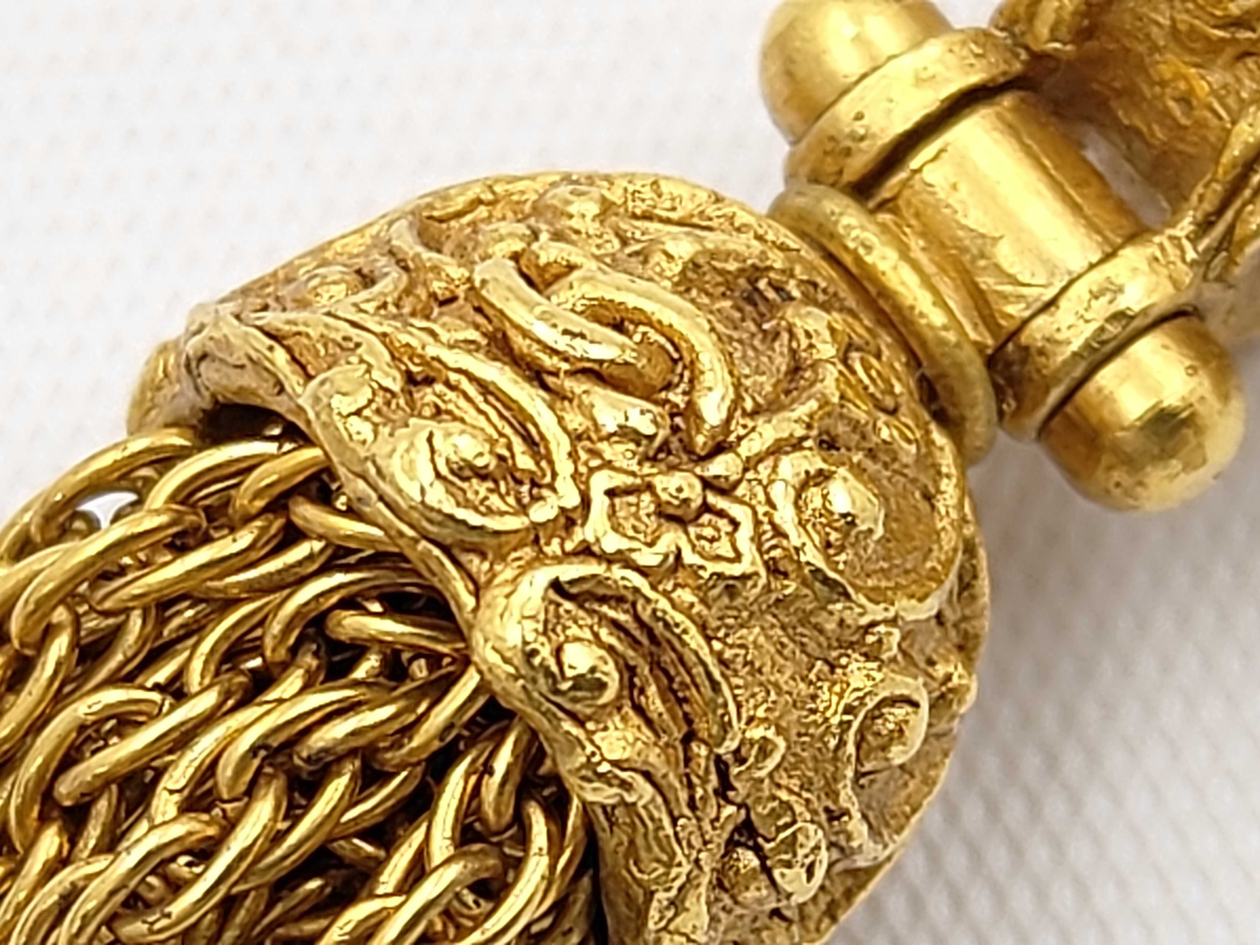 Brooch, Gripoix Coco Mark, GP Gold 94A Brooch — view 6