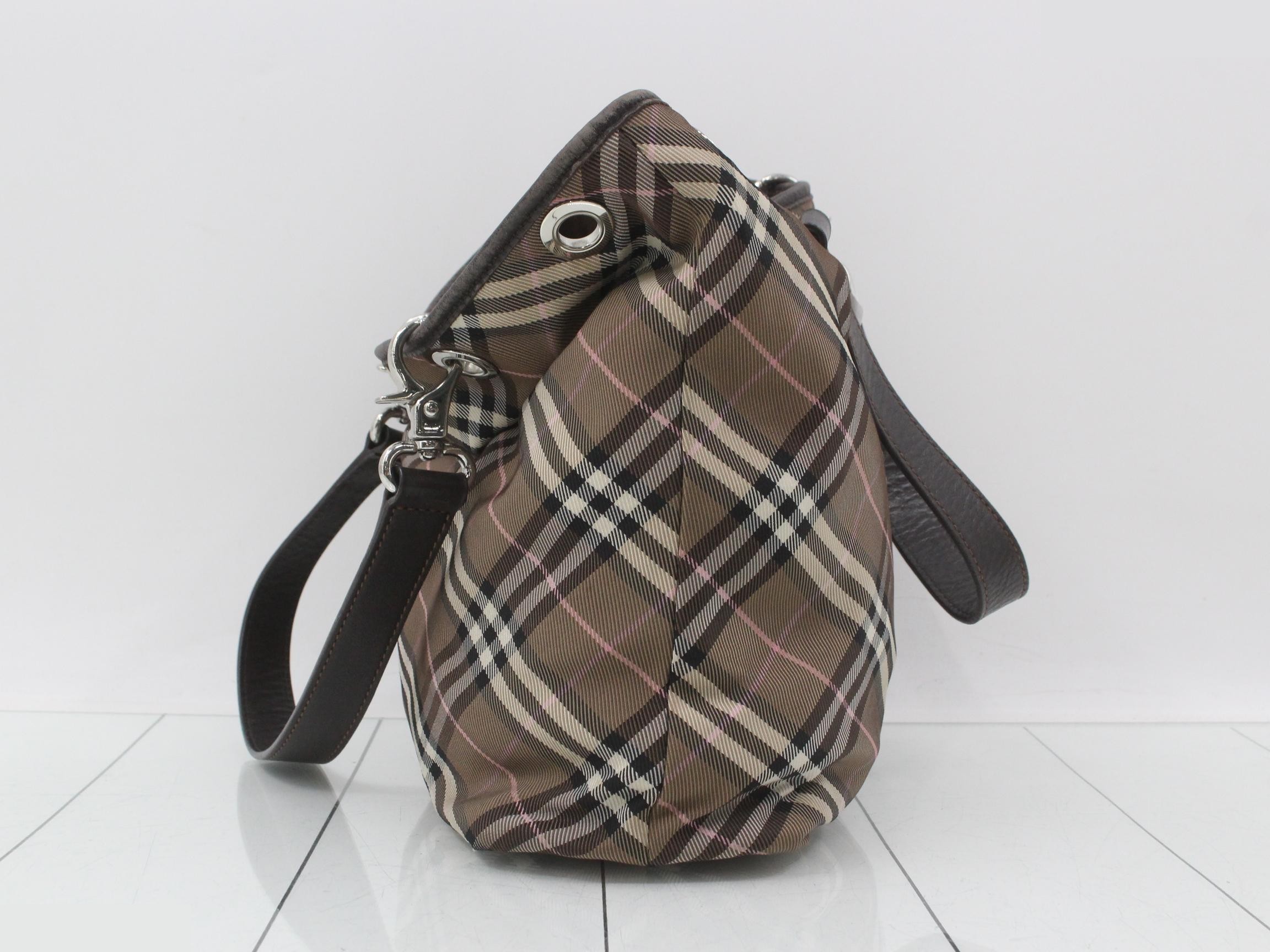 Reversible Nova Check Brown W35 H31 D11 — view 3