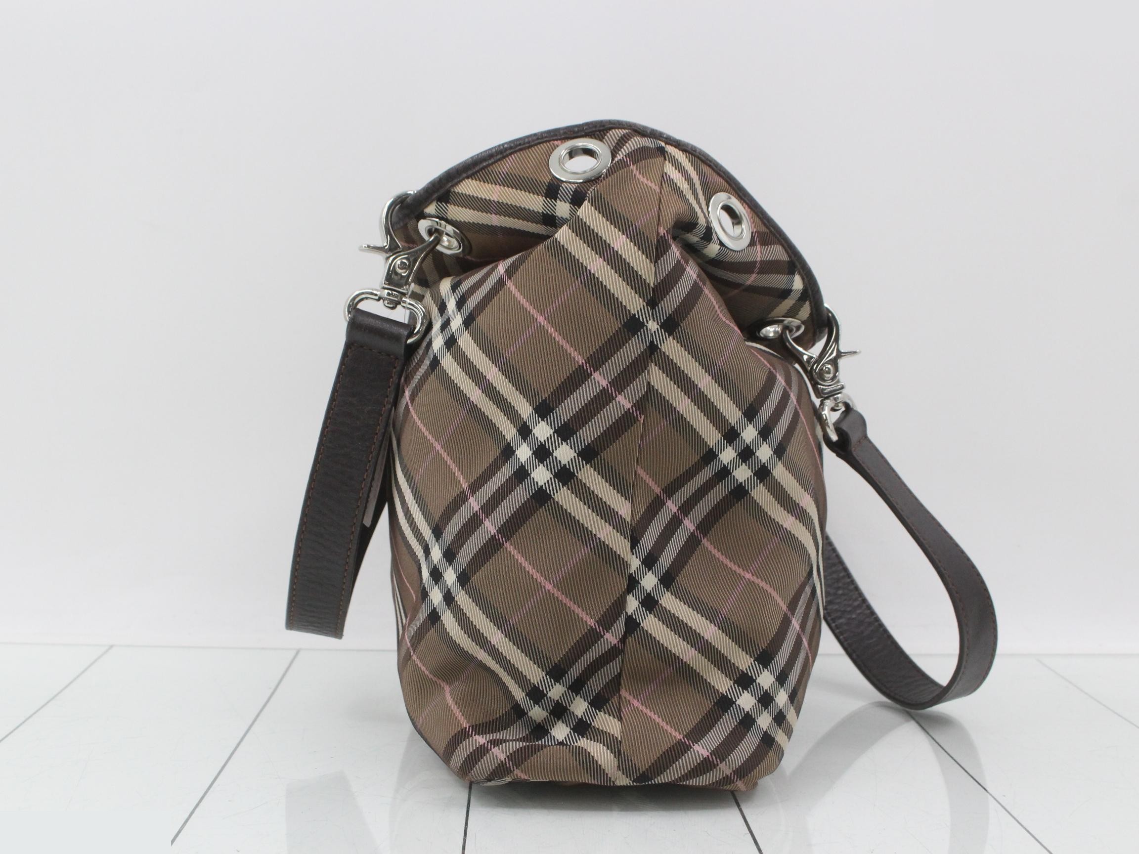 Reversible Nova Check Brown W35 H31 D11 — view 4