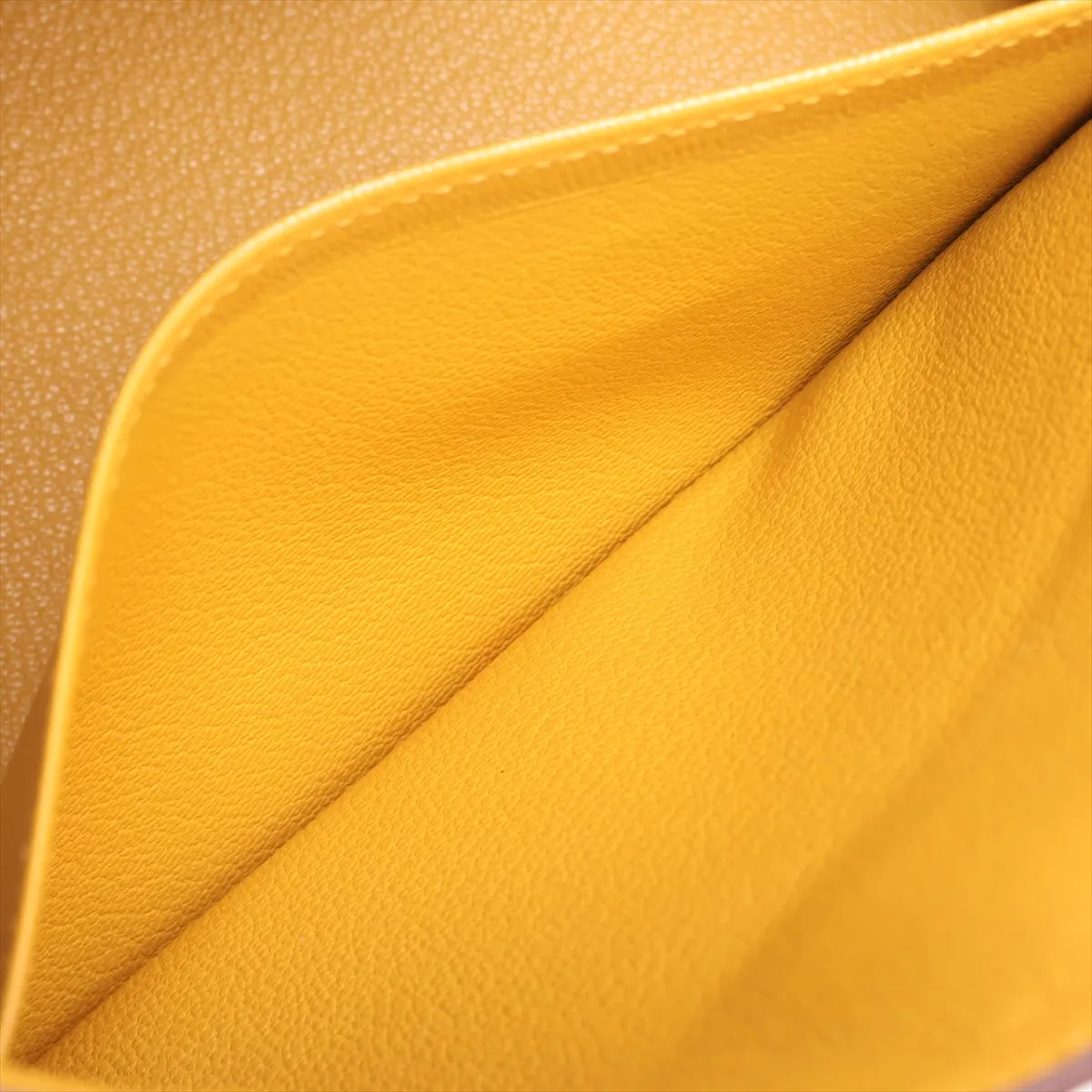 [Individually packaged] Hermes Birkin 25 Retourne Togo Jaune Ambre Silver Hardware Y: 2020 — view 9