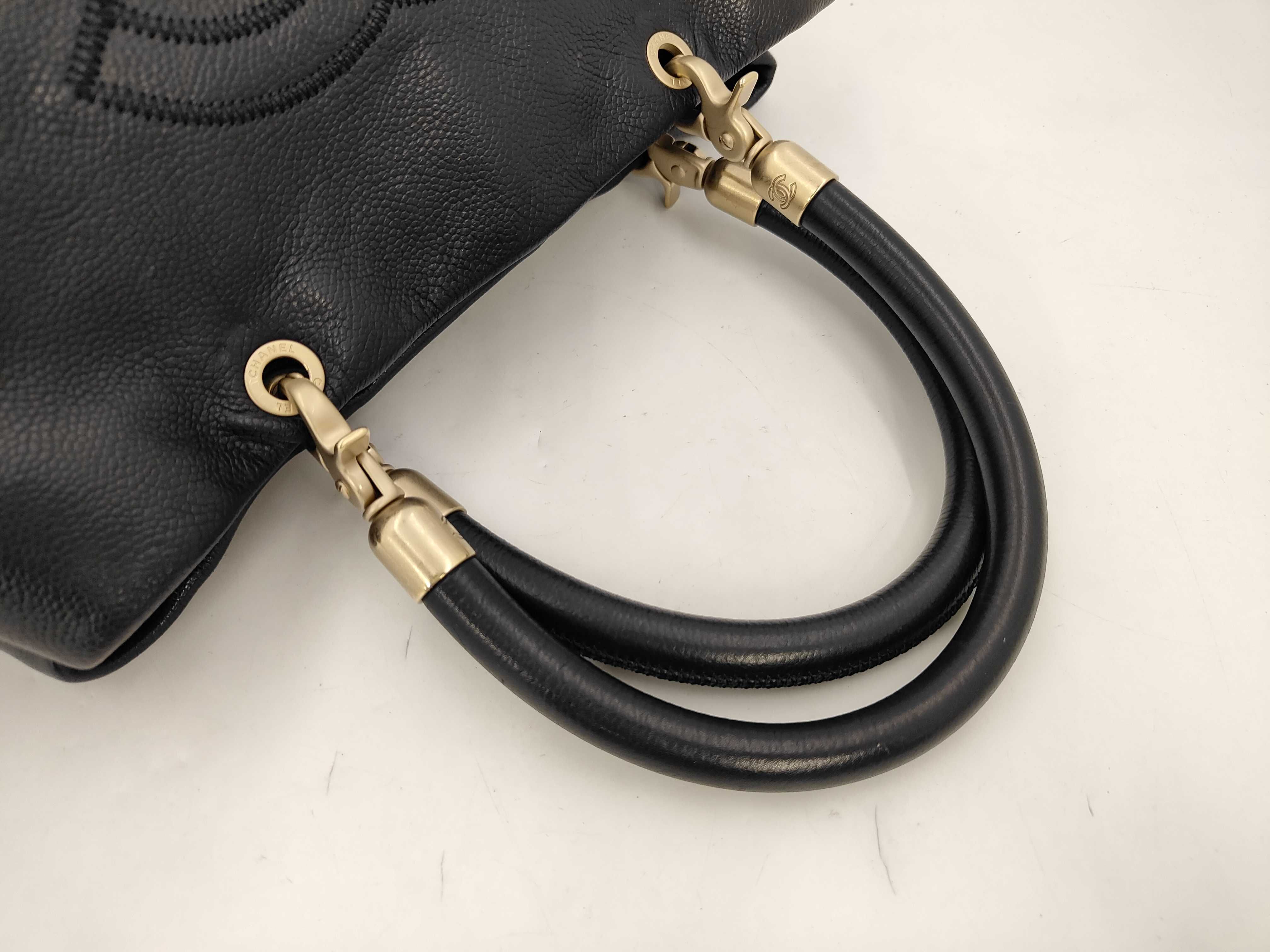 2-Handle Large Coco Bag Black Bag — view 3