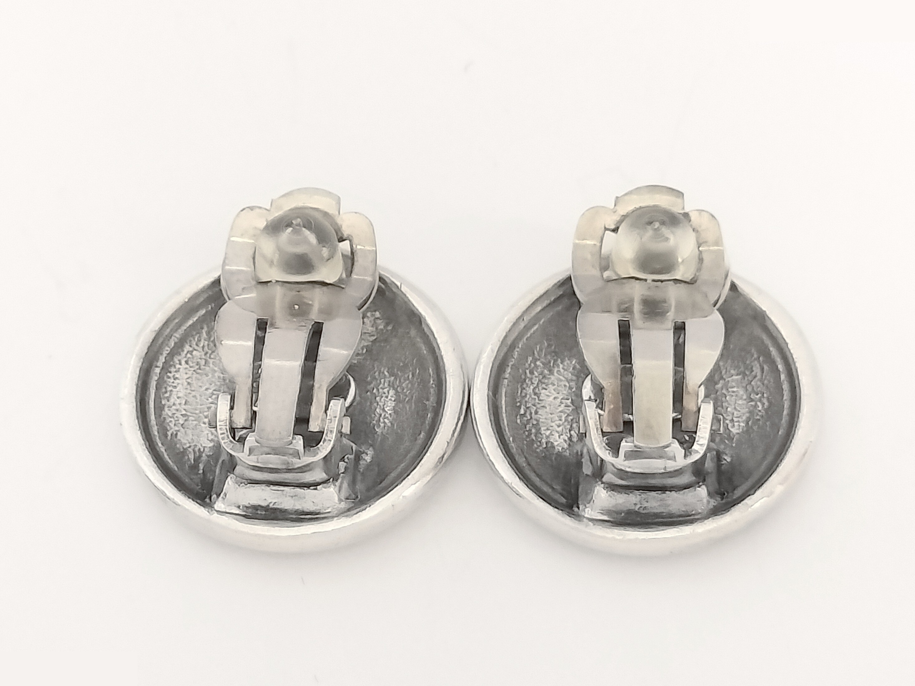 Coco Black Silver Earrings — view 4
