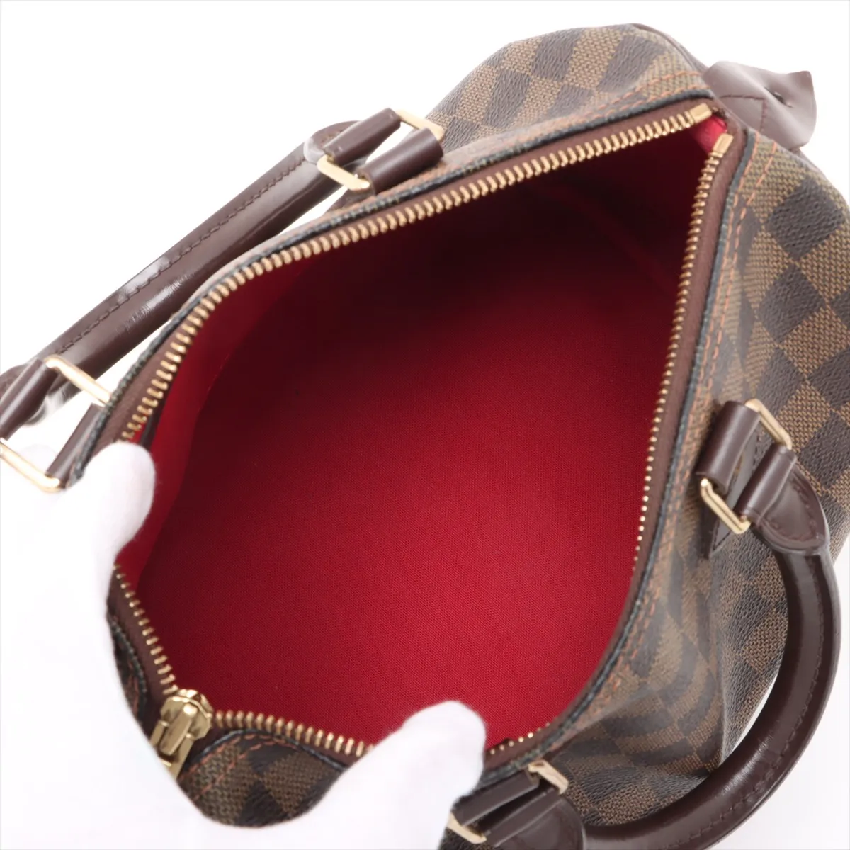 Damier Speedy 25 N41532 SP1016 Brown — view 7