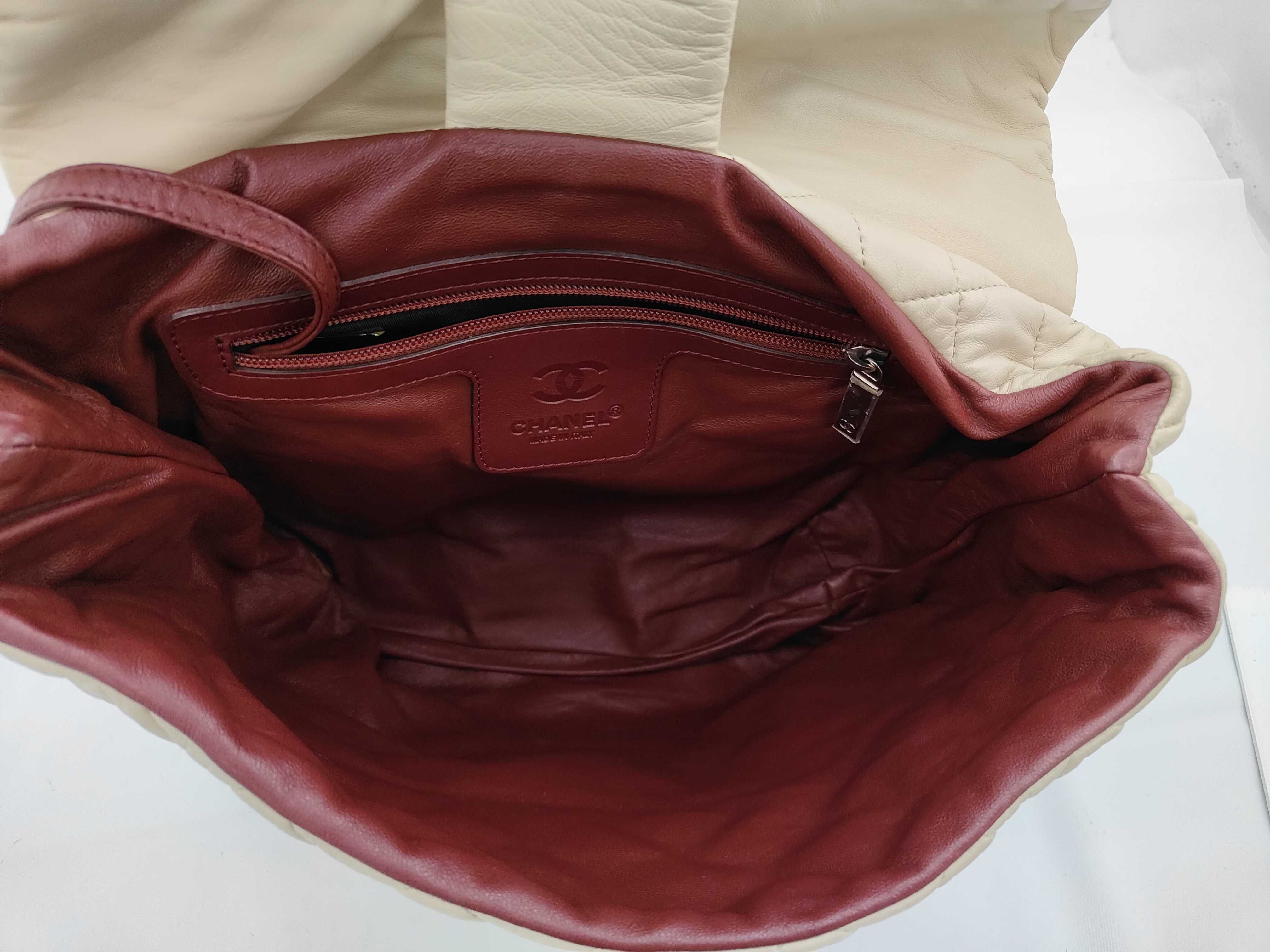 Coco Cocoon Nylon Ivory Backpack (Serial No. 13) — view 13