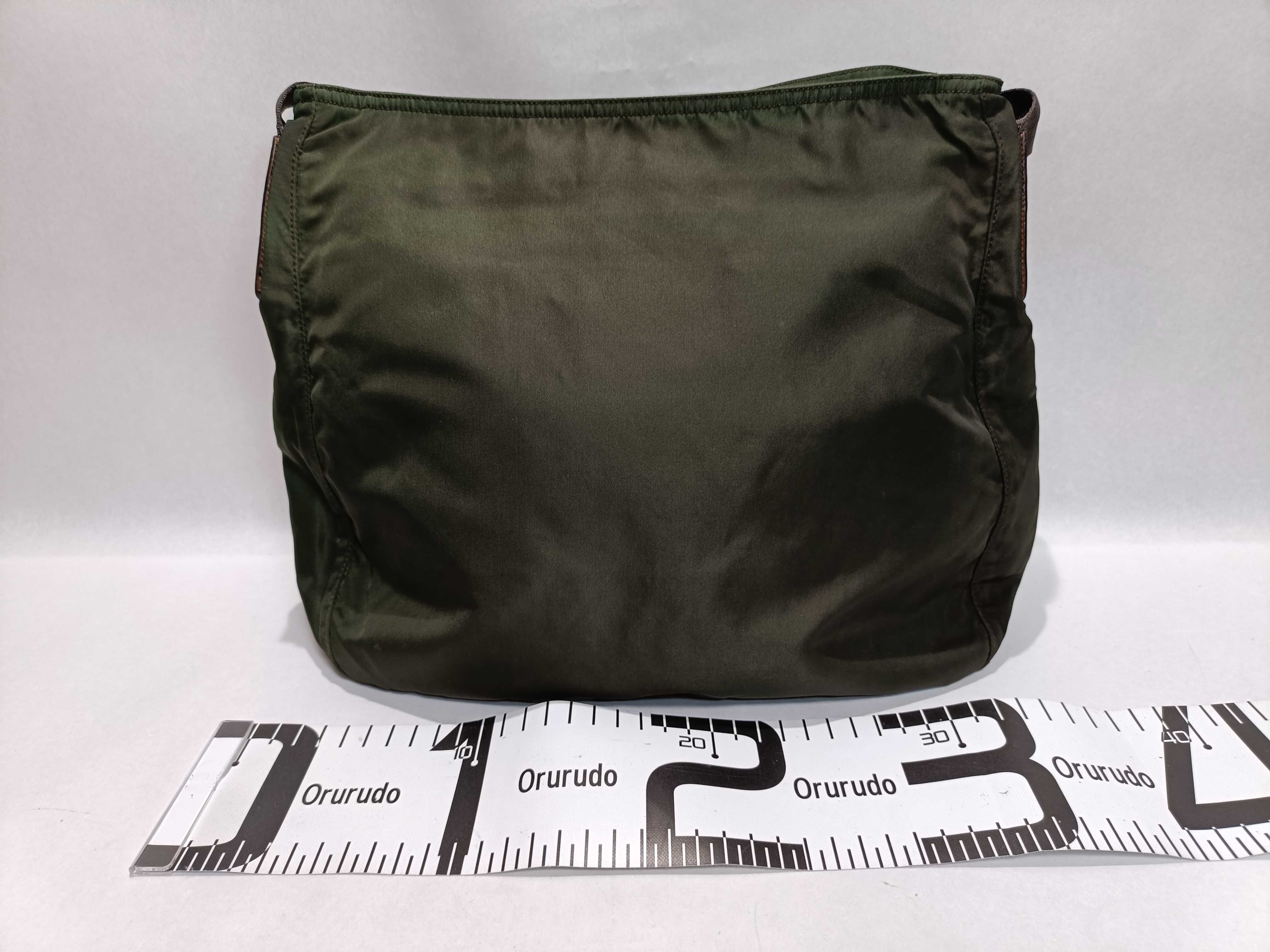 Nylon Shoulder Bag, Khaki Shoulder Bag — view 2