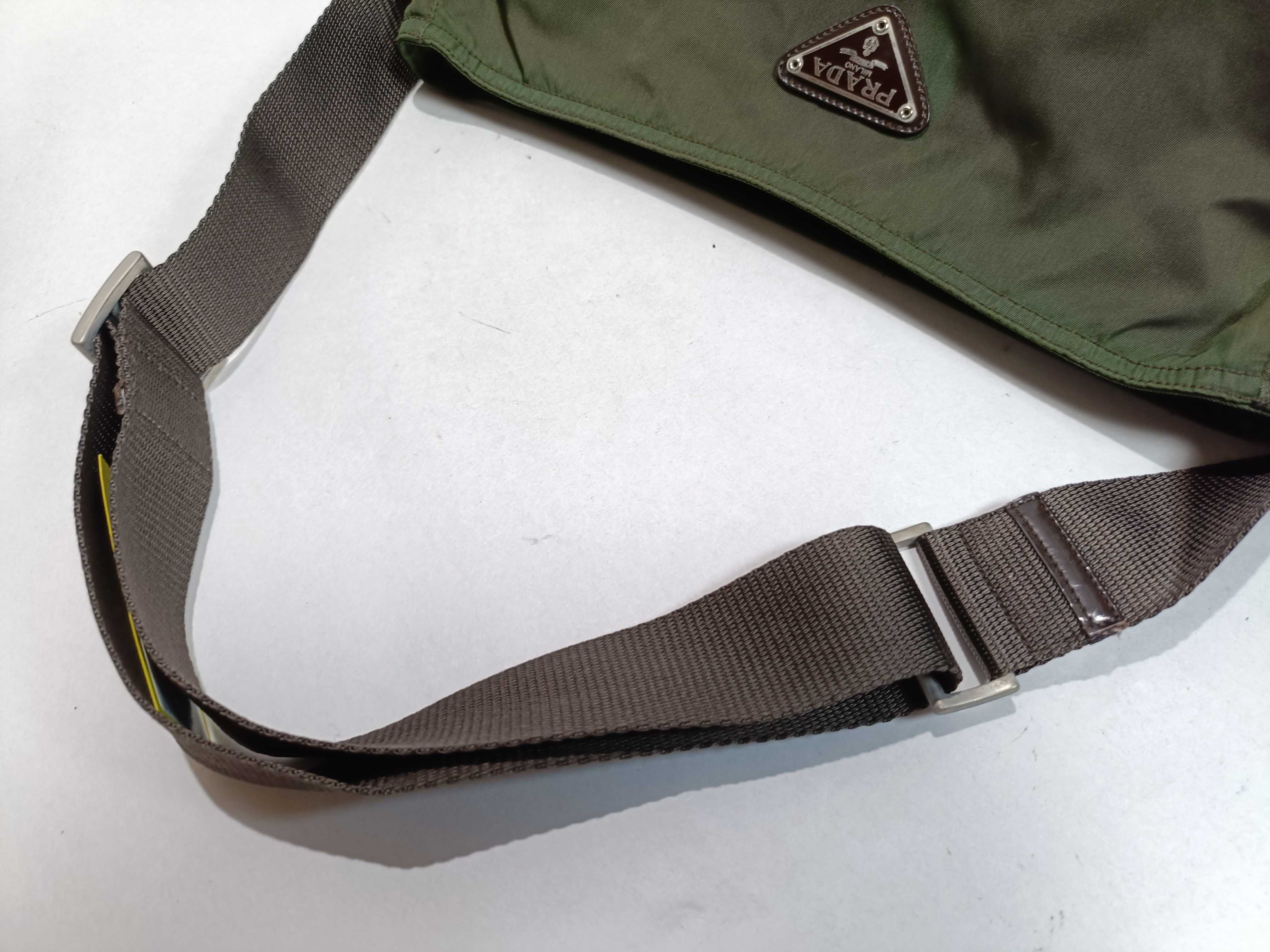 Nylon Shoulder Bag, Khaki Shoulder Bag — view 3