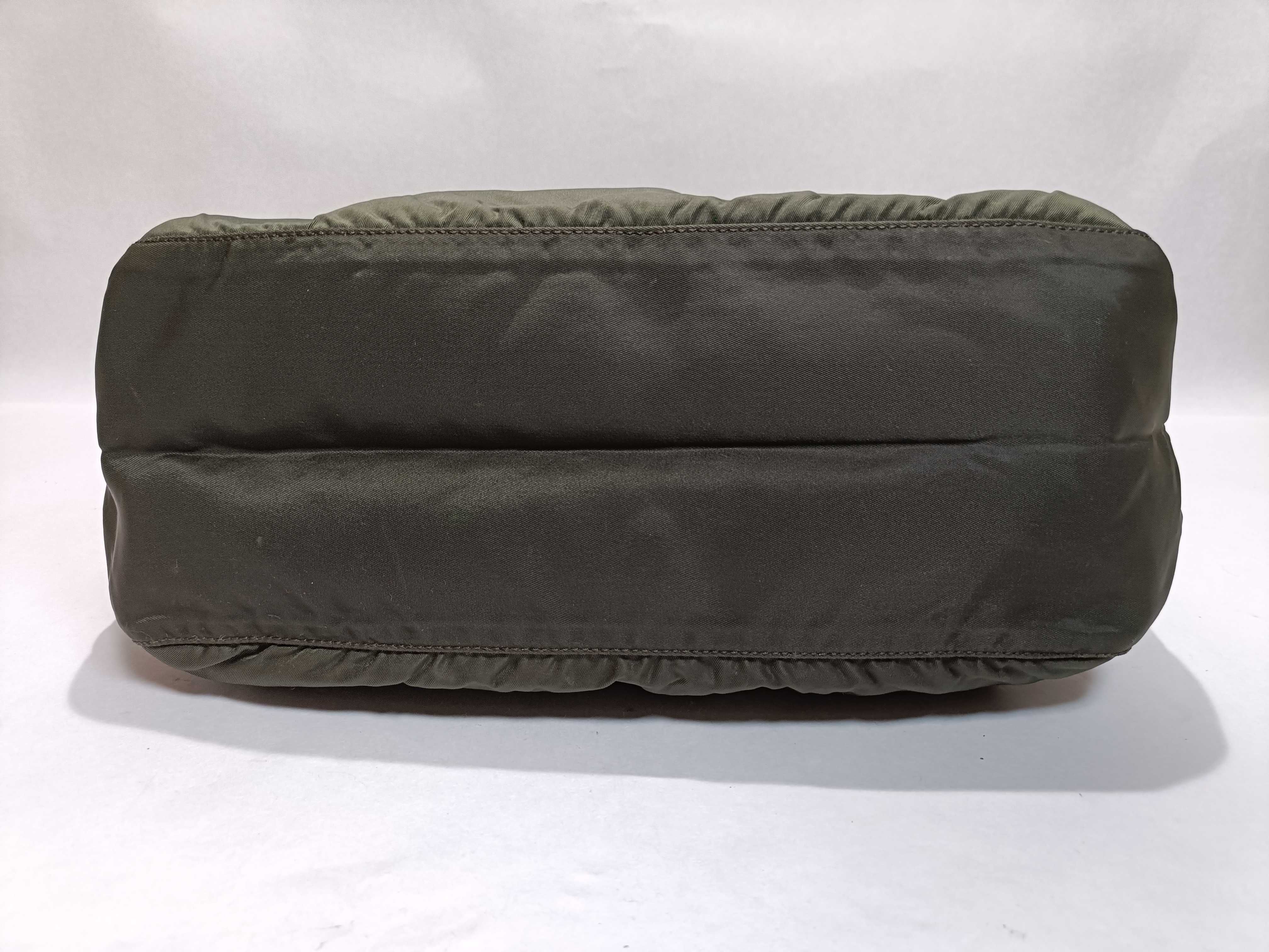 Nylon Shoulder Bag, Khaki Shoulder Bag — view 6