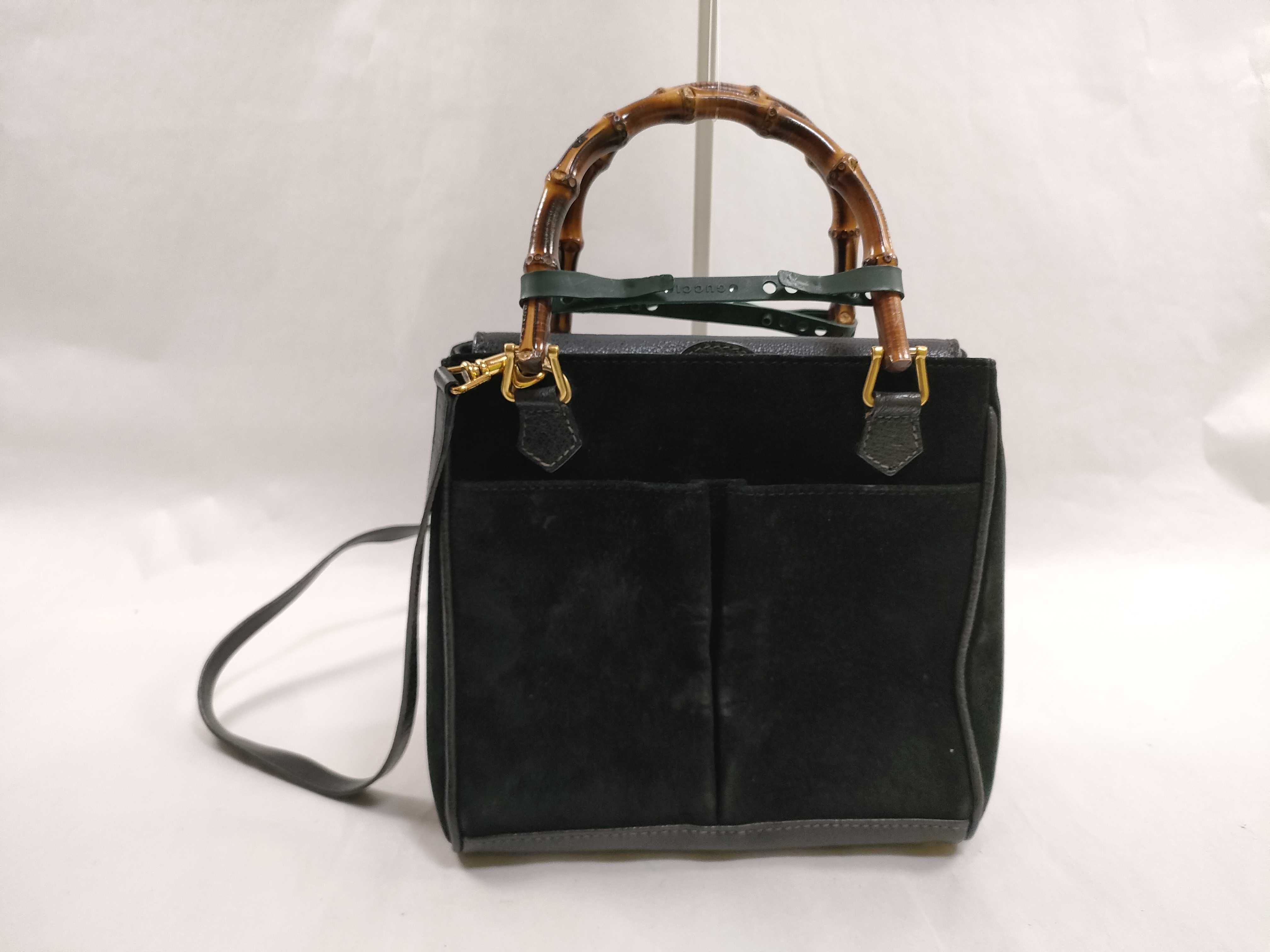 Bamboo 2-Way Bag Handbag