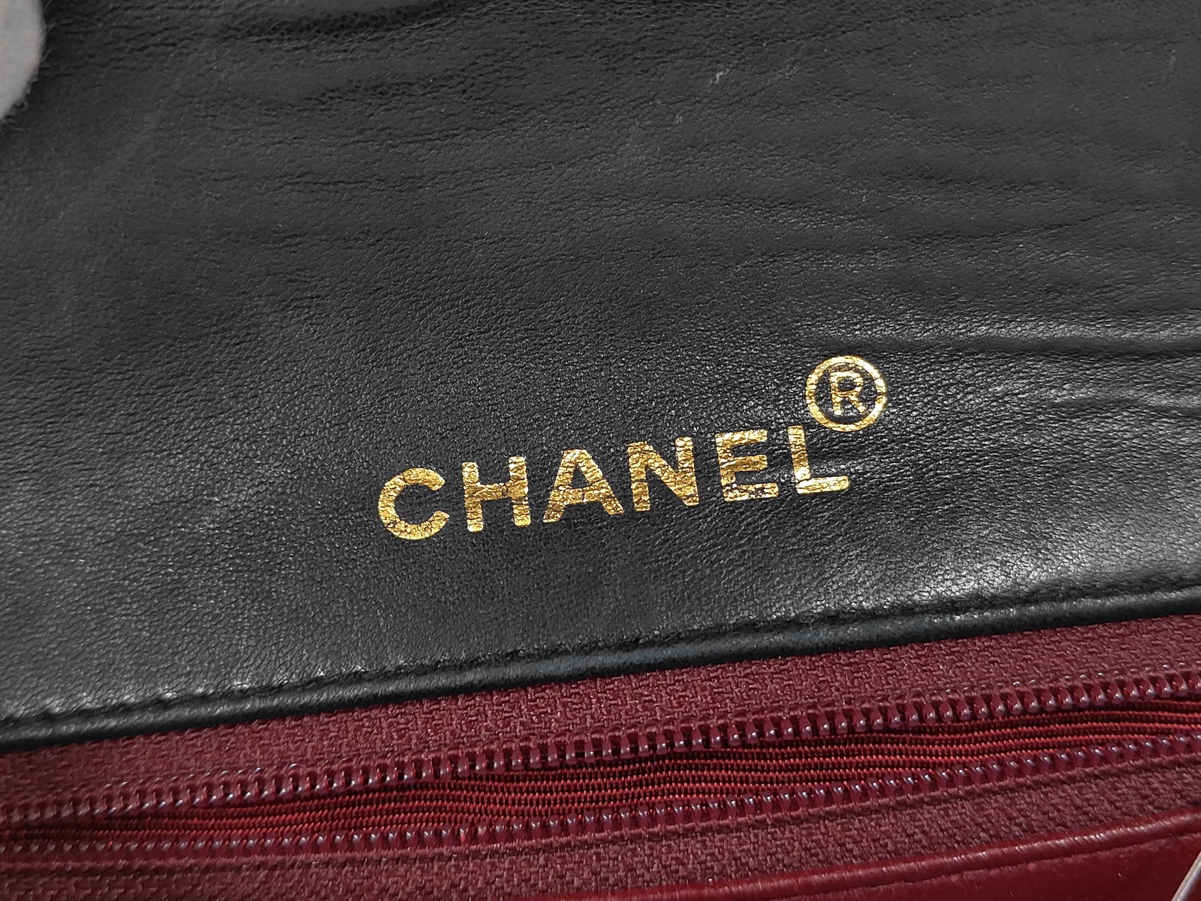 Matelassé Coco Mark Patent Leather Handbag — view 10