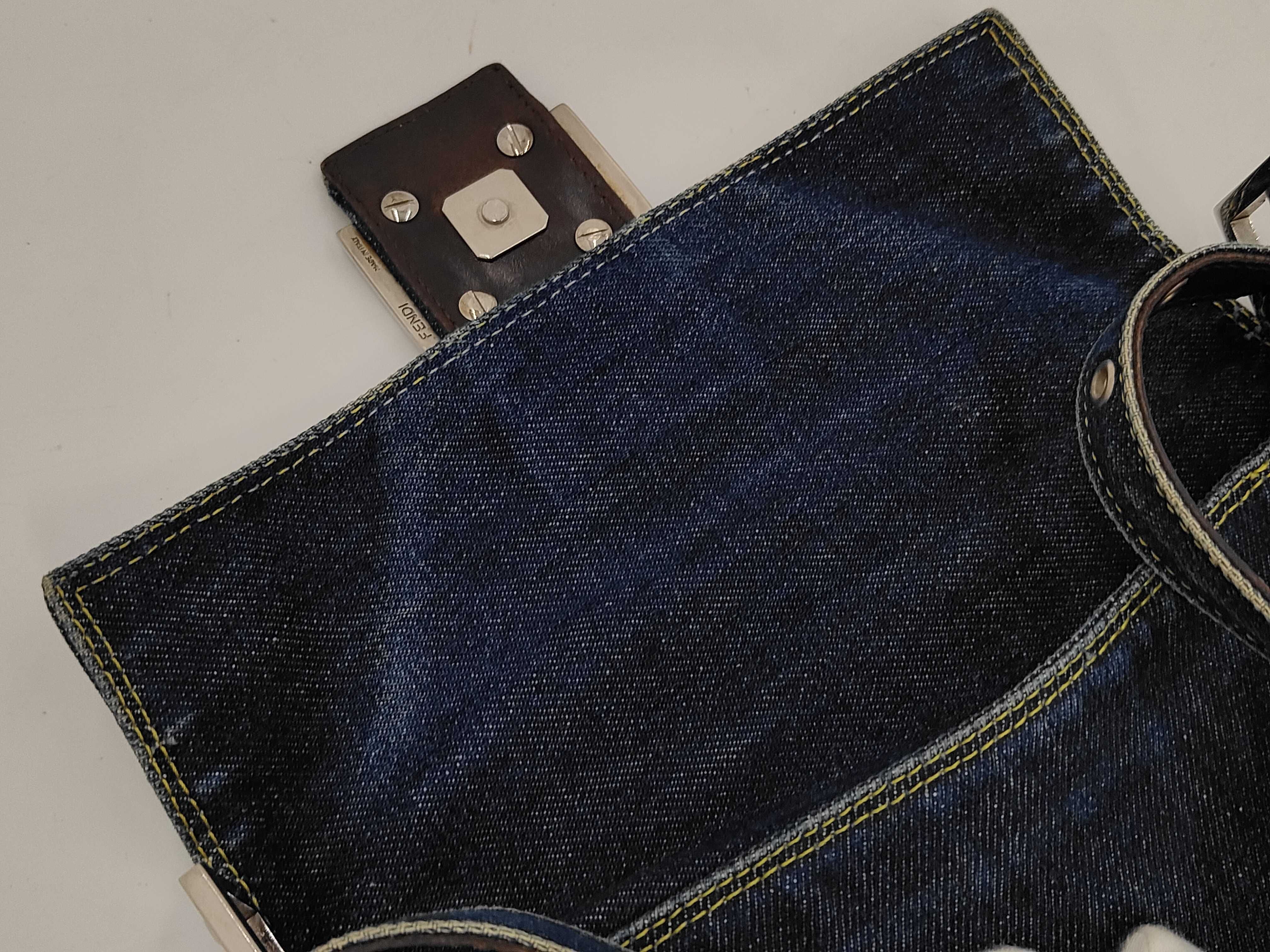 Mamma Bucket Denim Shoulder Bag Handbag — view 11