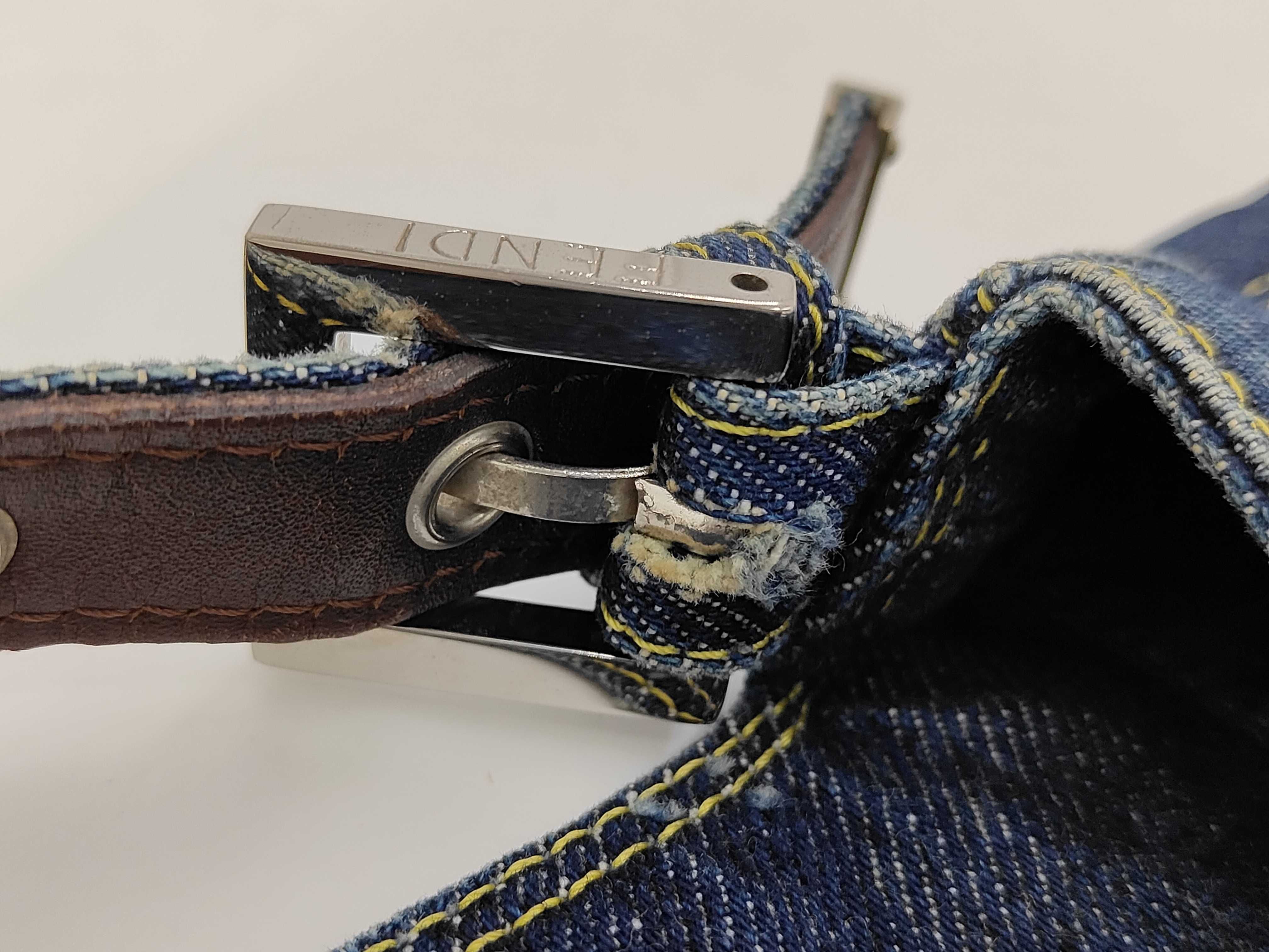 Mamma Bucket Denim Shoulder Bag Handbag — view 12