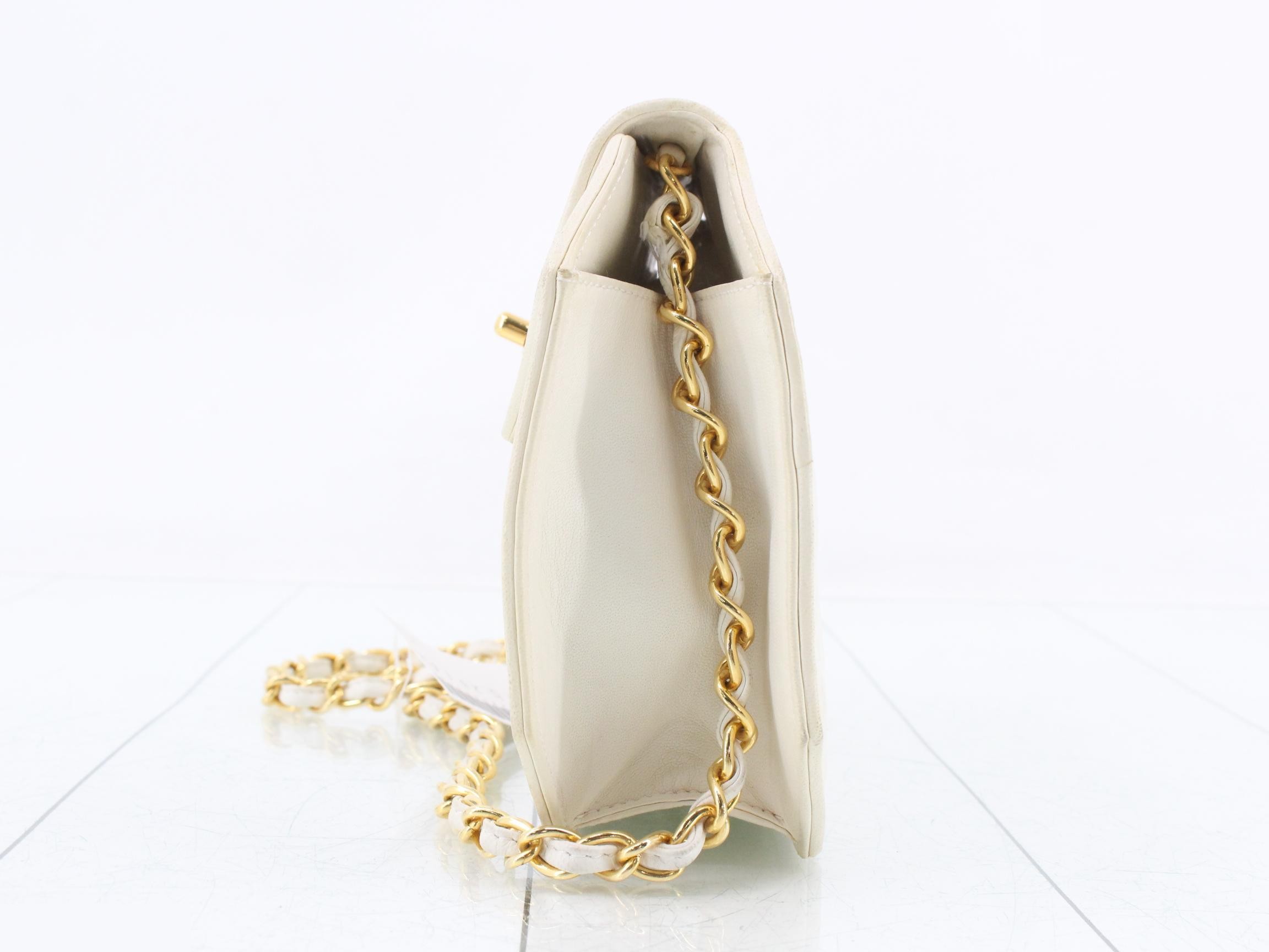 Matelassé Chain Pentagon Shoulder Bag — view 3