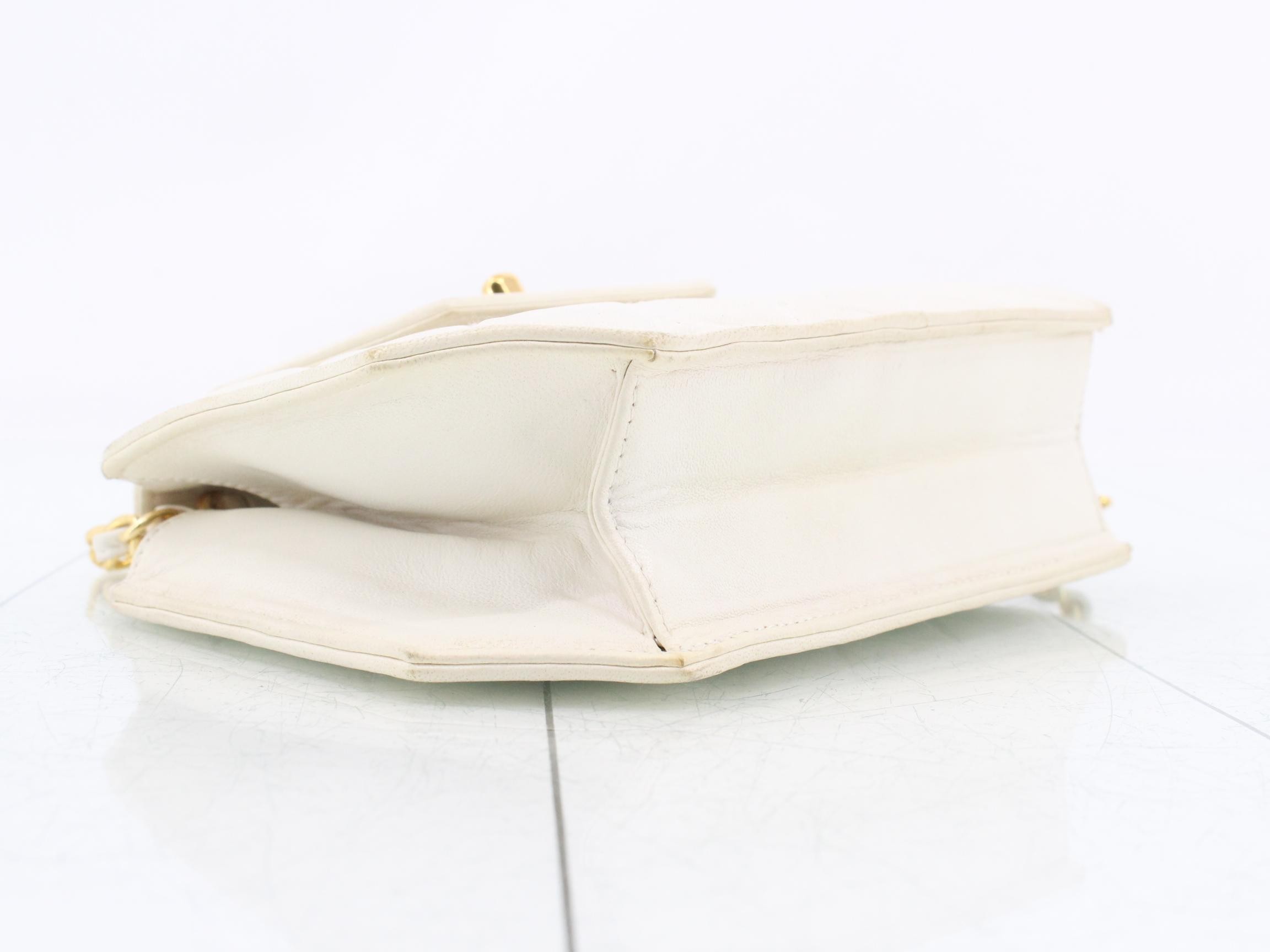 Matelassé Chain Pentagon Shoulder Bag — view 5