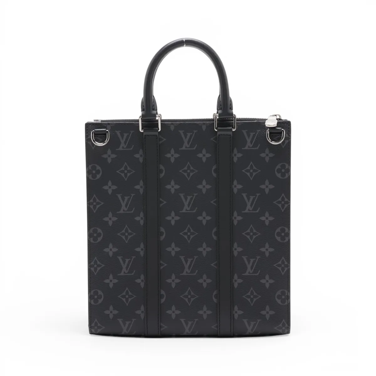 Monogram Eclipse Sac Plat Cross M46456 Black (RFID detected) — view 2