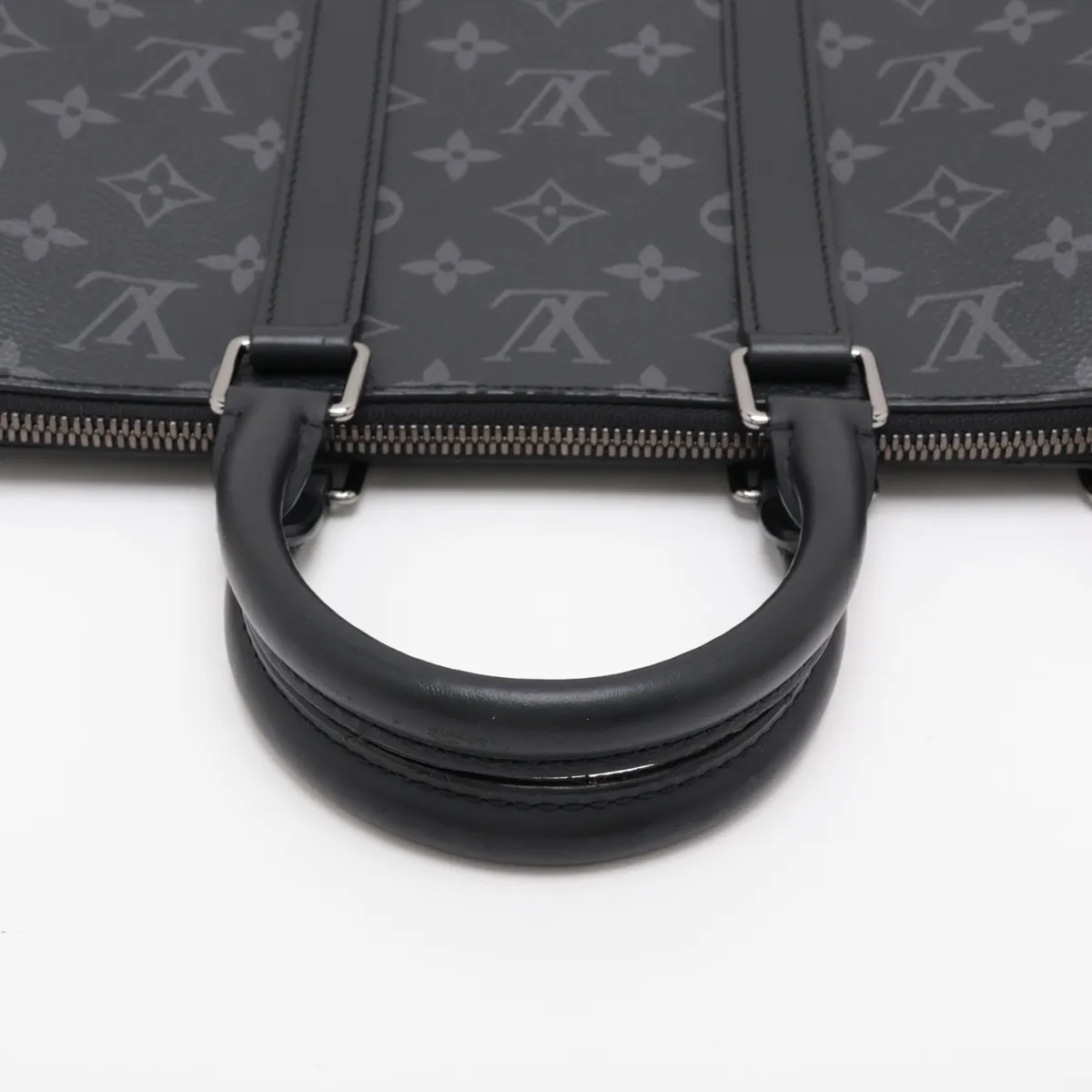 Monogram Eclipse Sac Plat Cross M46456 Black (RFID detected) — view 5