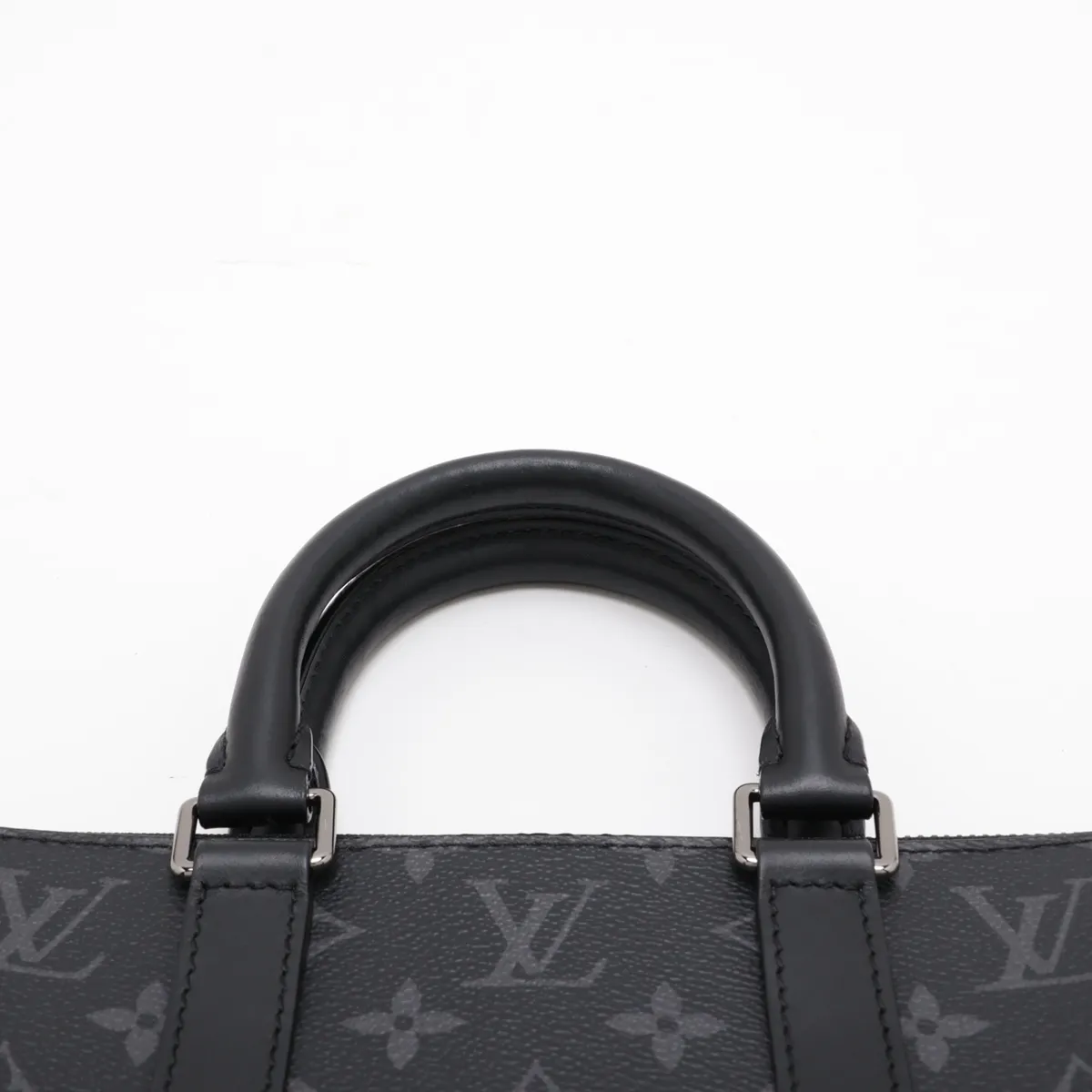 Monogram Eclipse Sac Plat Cross M46456 Black (RFID detected) — view 6