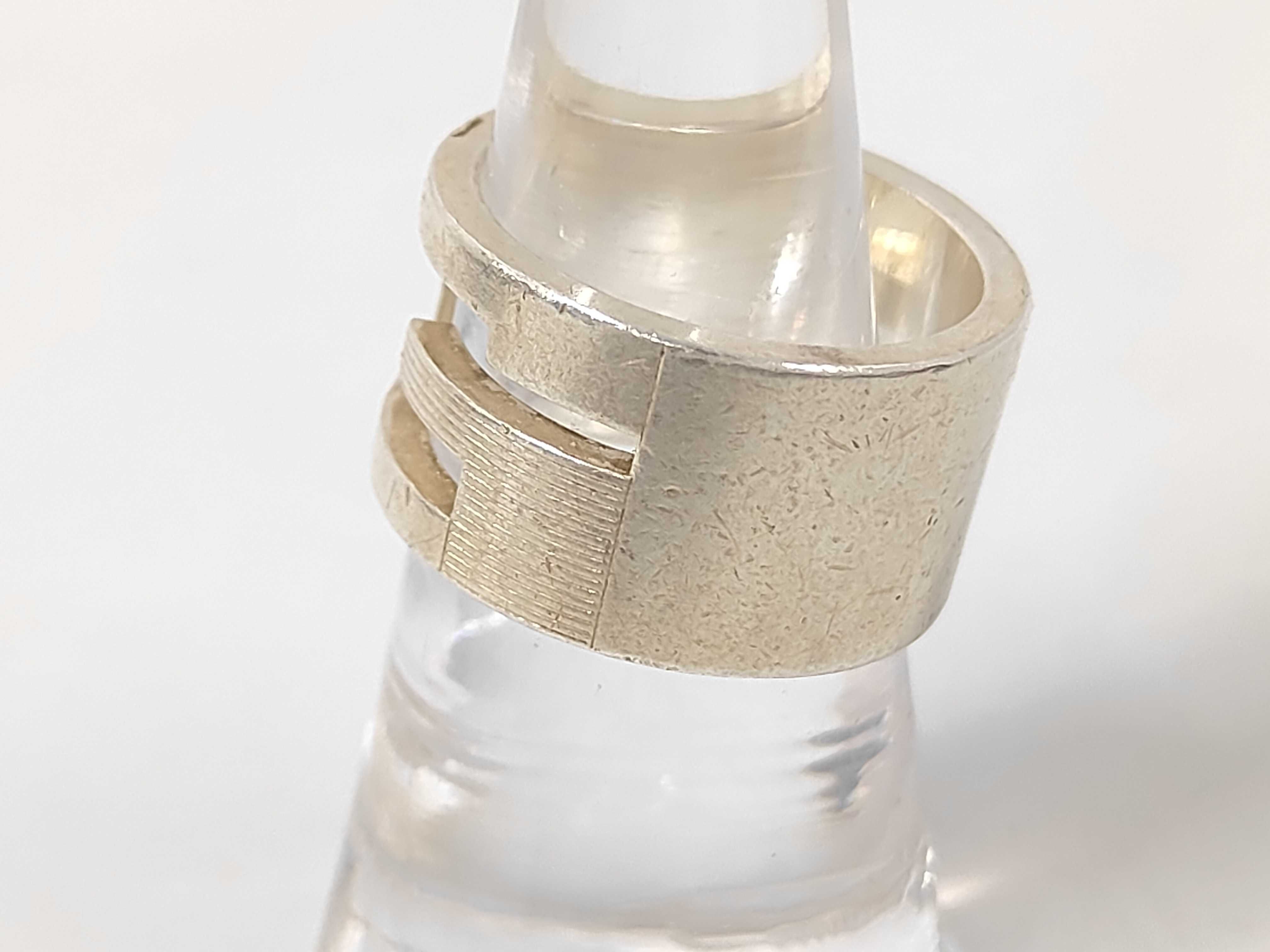 925 Ring Branded Cutout G Ring — view 2