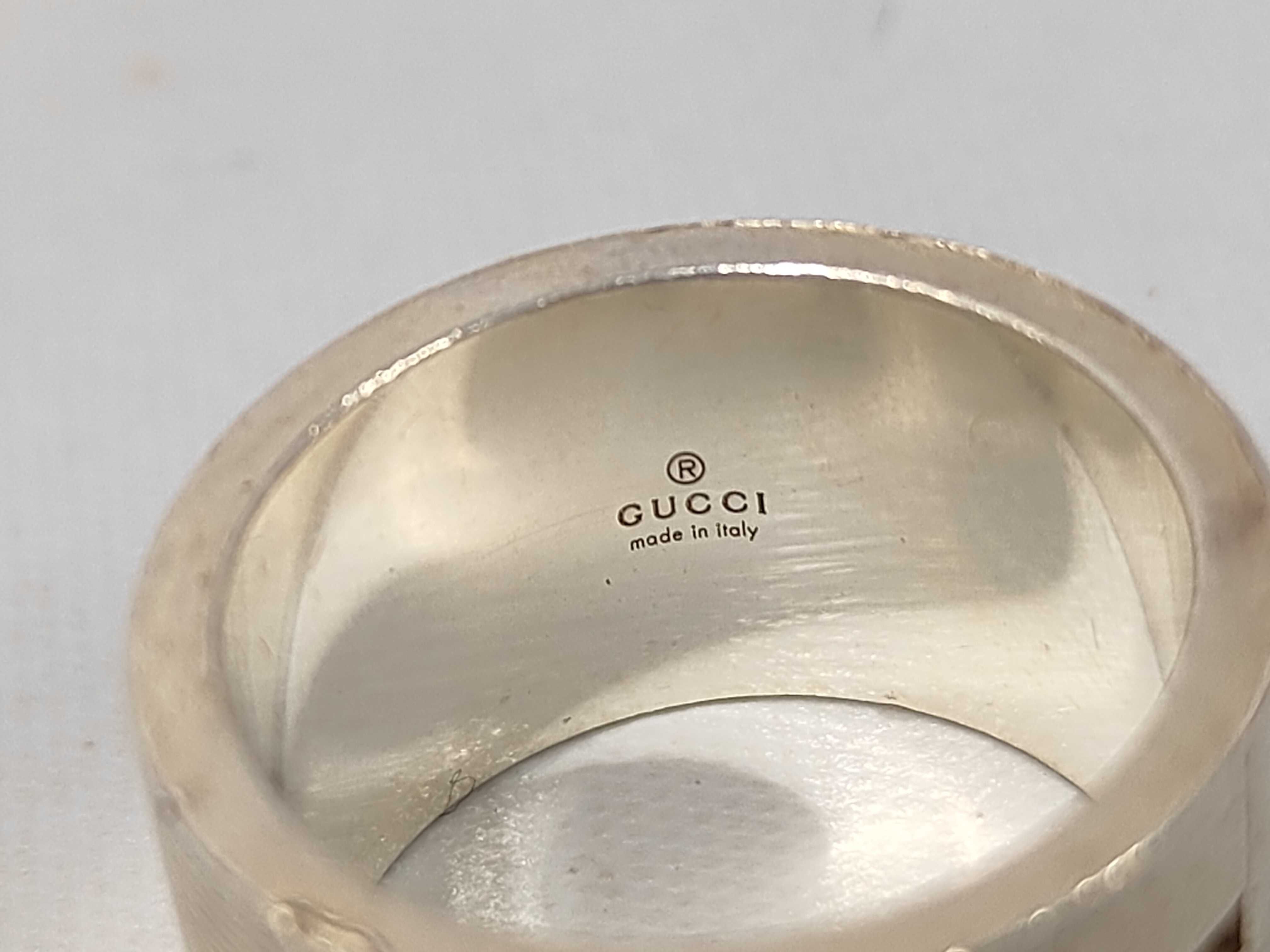 925 Ring Branded Cutout G Ring — view 5