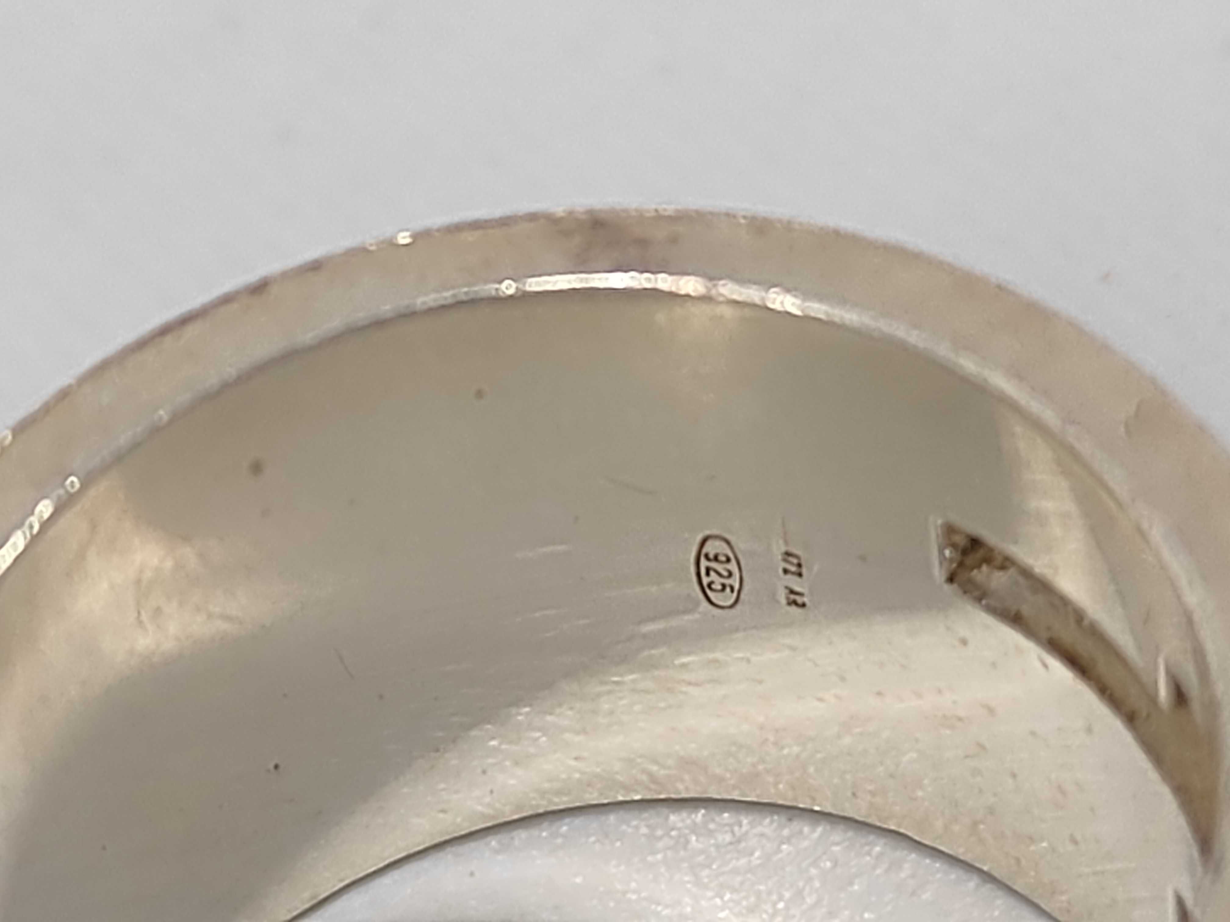 925 Ring Branded Cutout G Ring — view 6