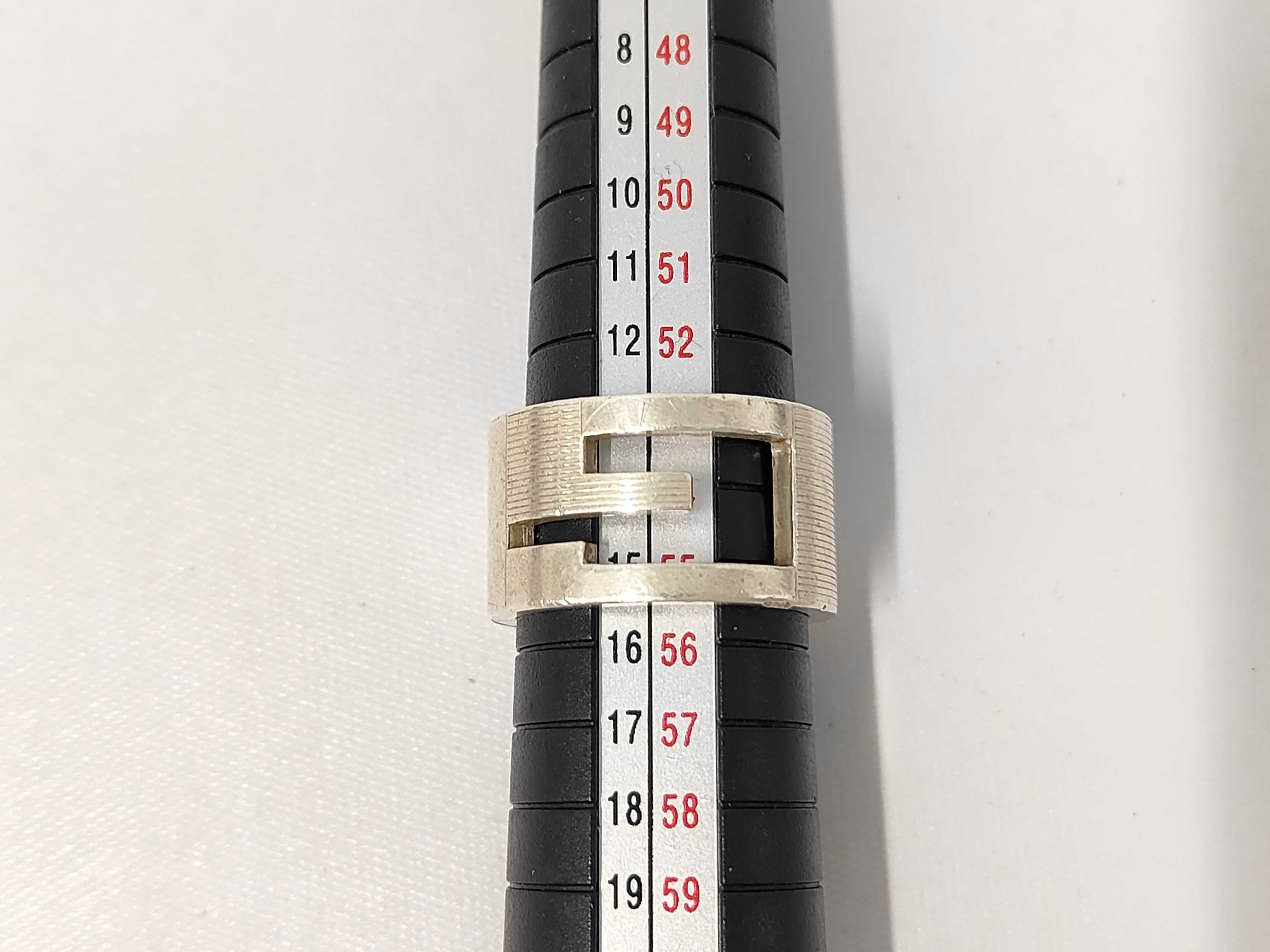 925 Ring Branded Cutout G Ring — view 8