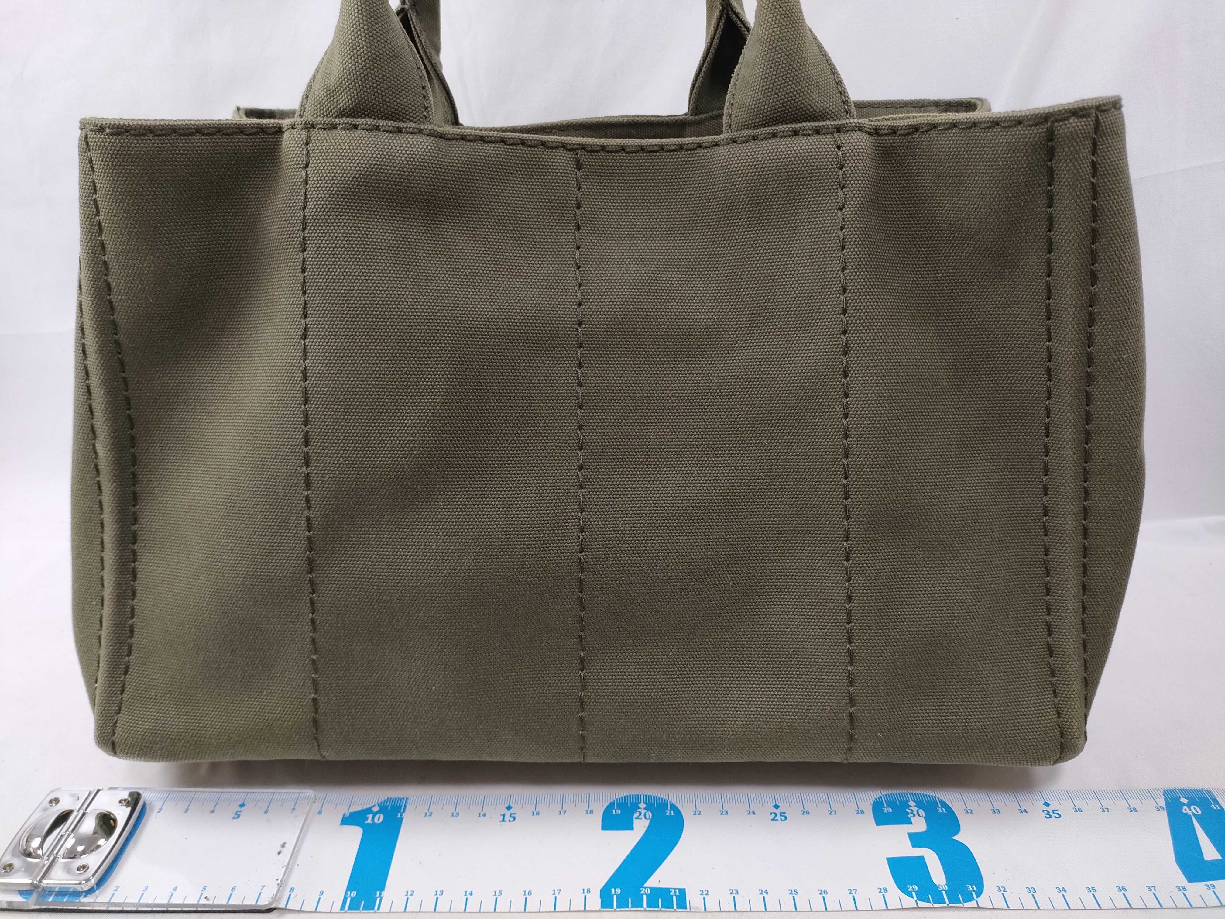 Canapa Tote 1BG642 Canvas Khaki Bag 2-Way Handbag — view 2