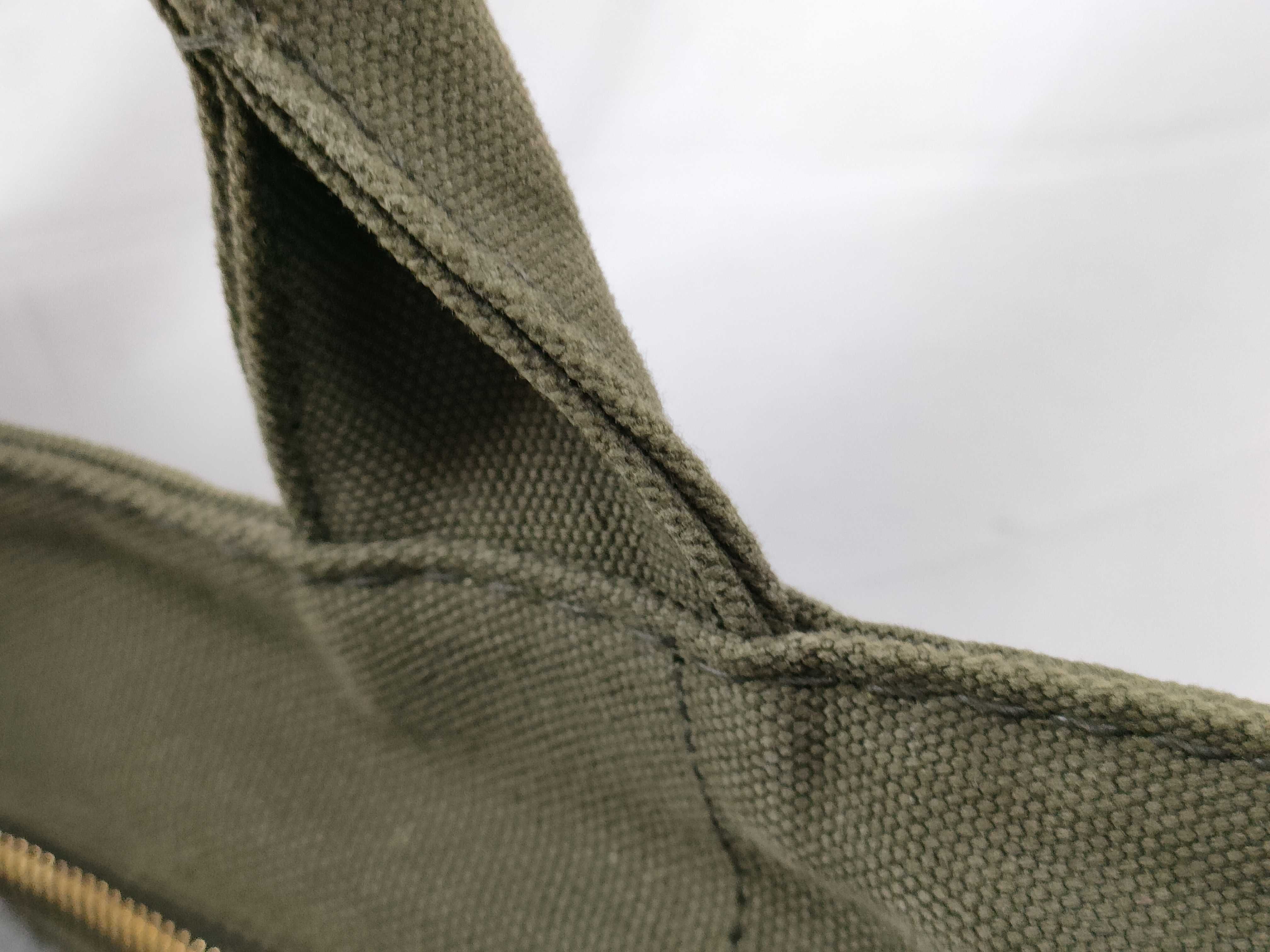 Canapa Tote 1BG642 Canvas Khaki Bag 2-Way Handbag — view 4