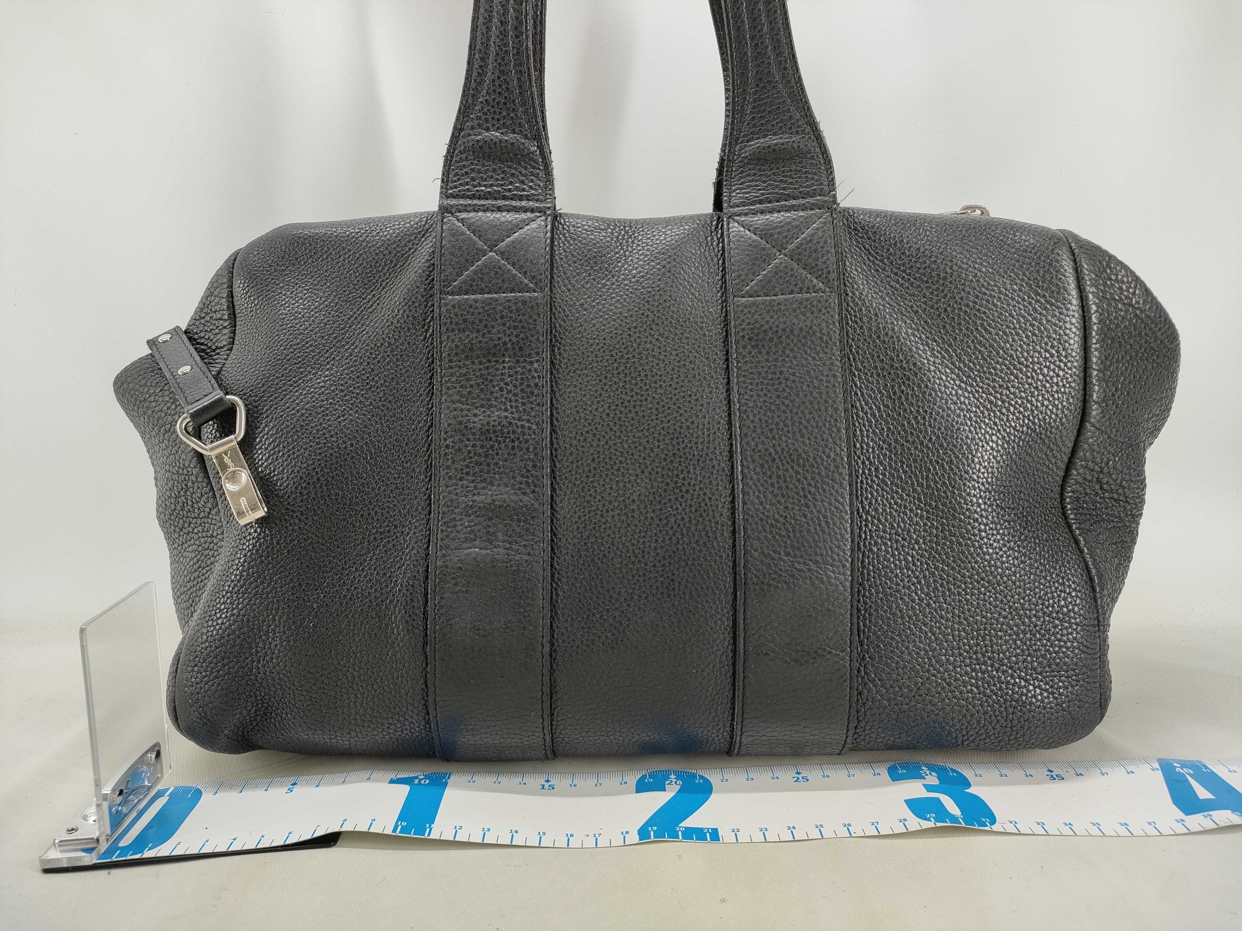 tote bag with embossed logo, black. — view 2