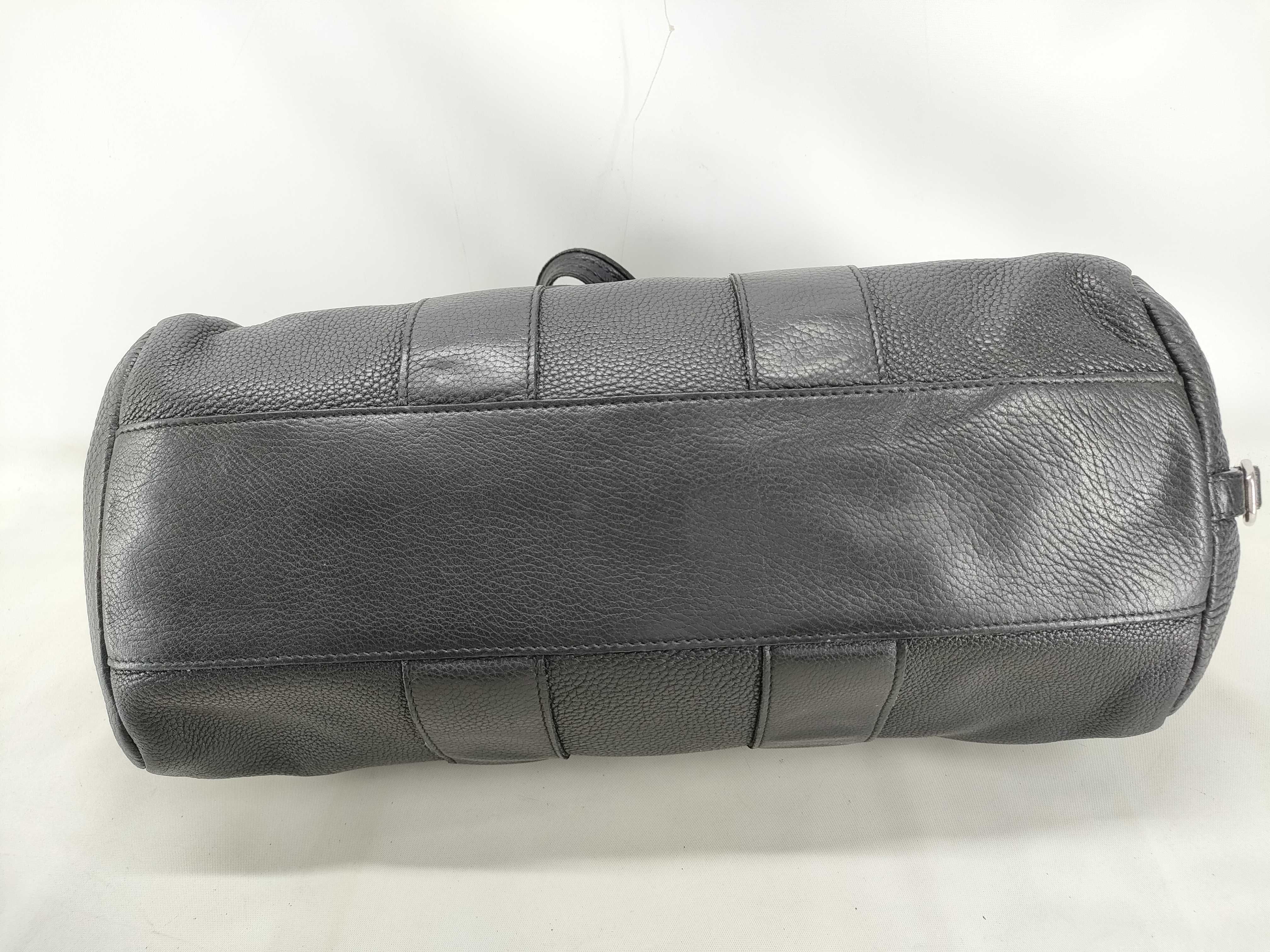 tote bag with embossed logo, black. — view 3