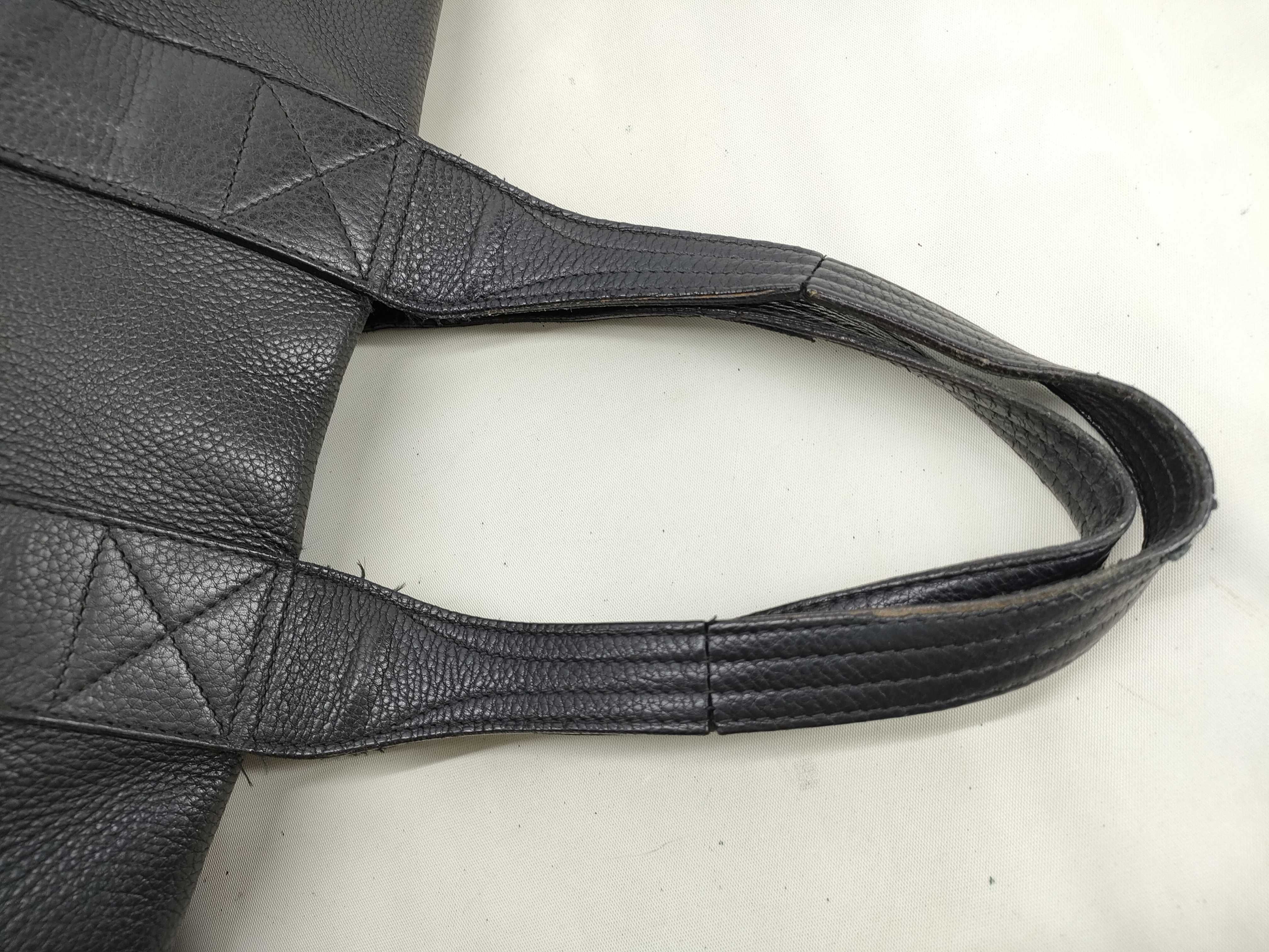 tote bag with embossed logo, black. — view 5