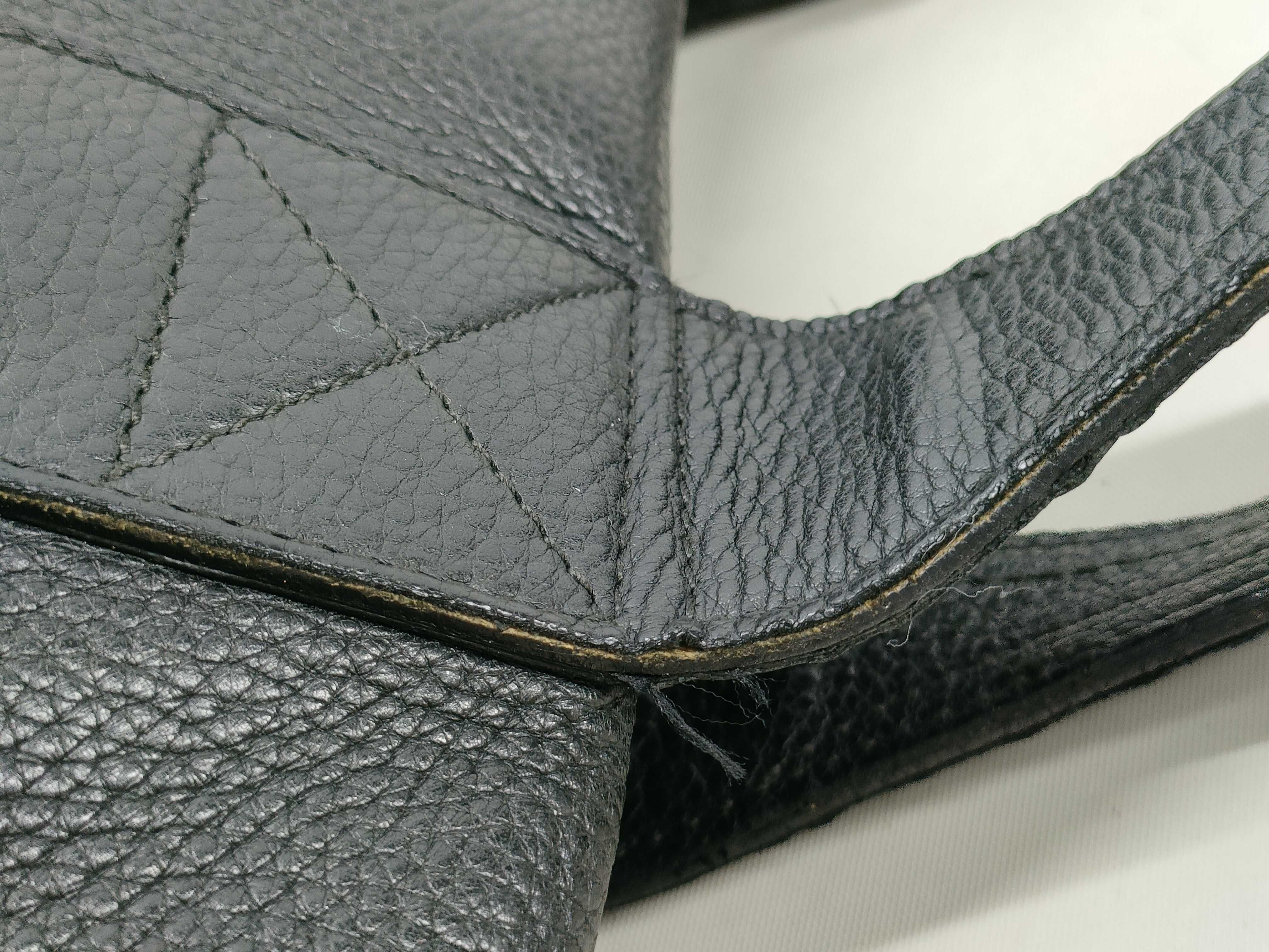 tote bag with embossed logo, black. — view 7