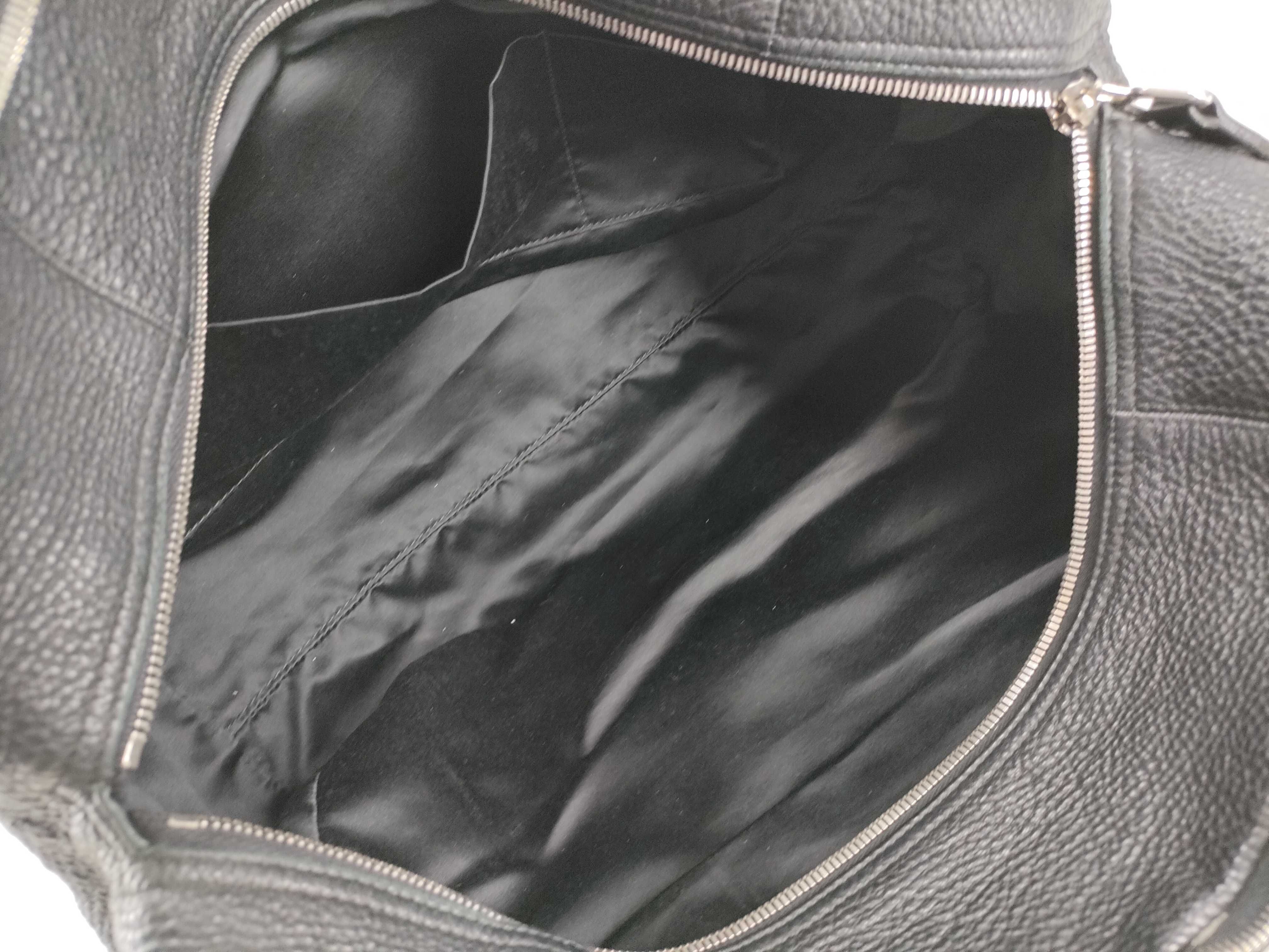 tote bag with embossed logo, black. — view 9