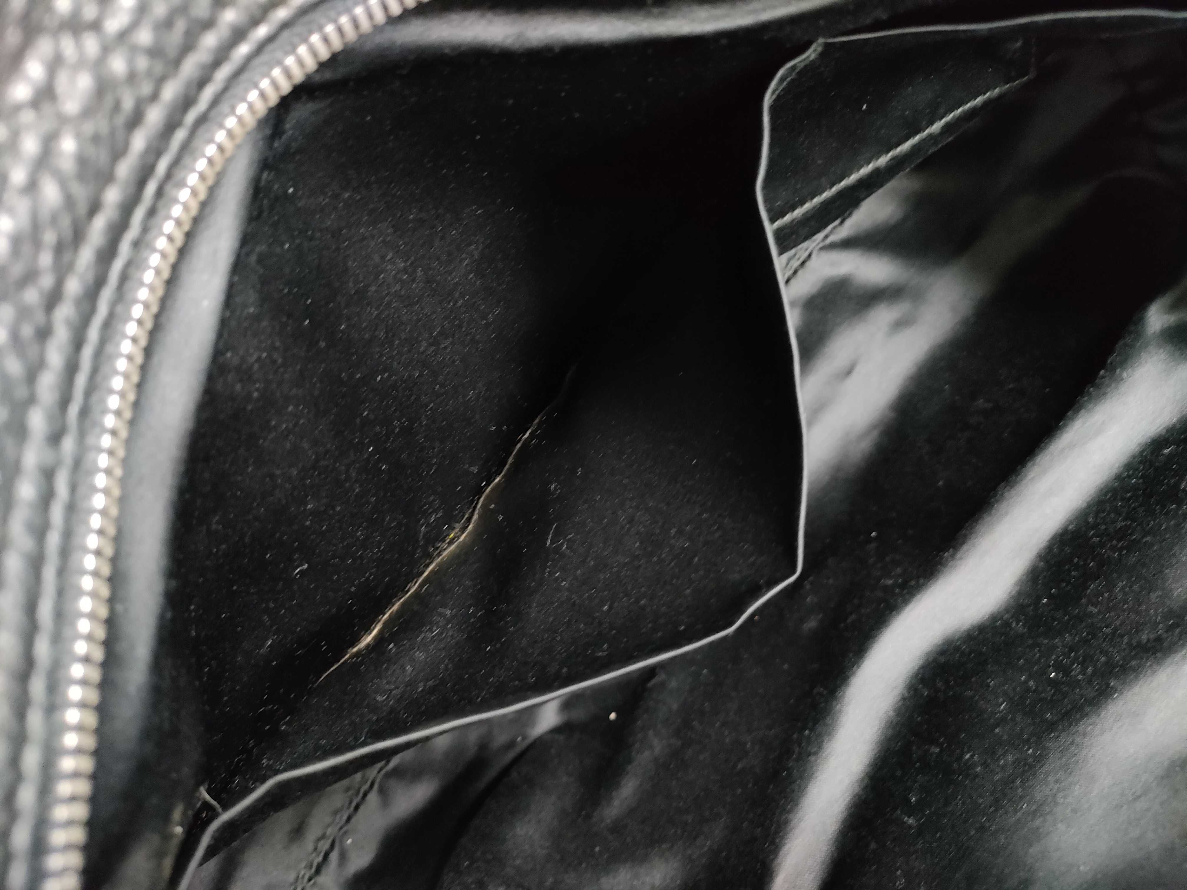 tote bag with embossed logo, black. — view 10