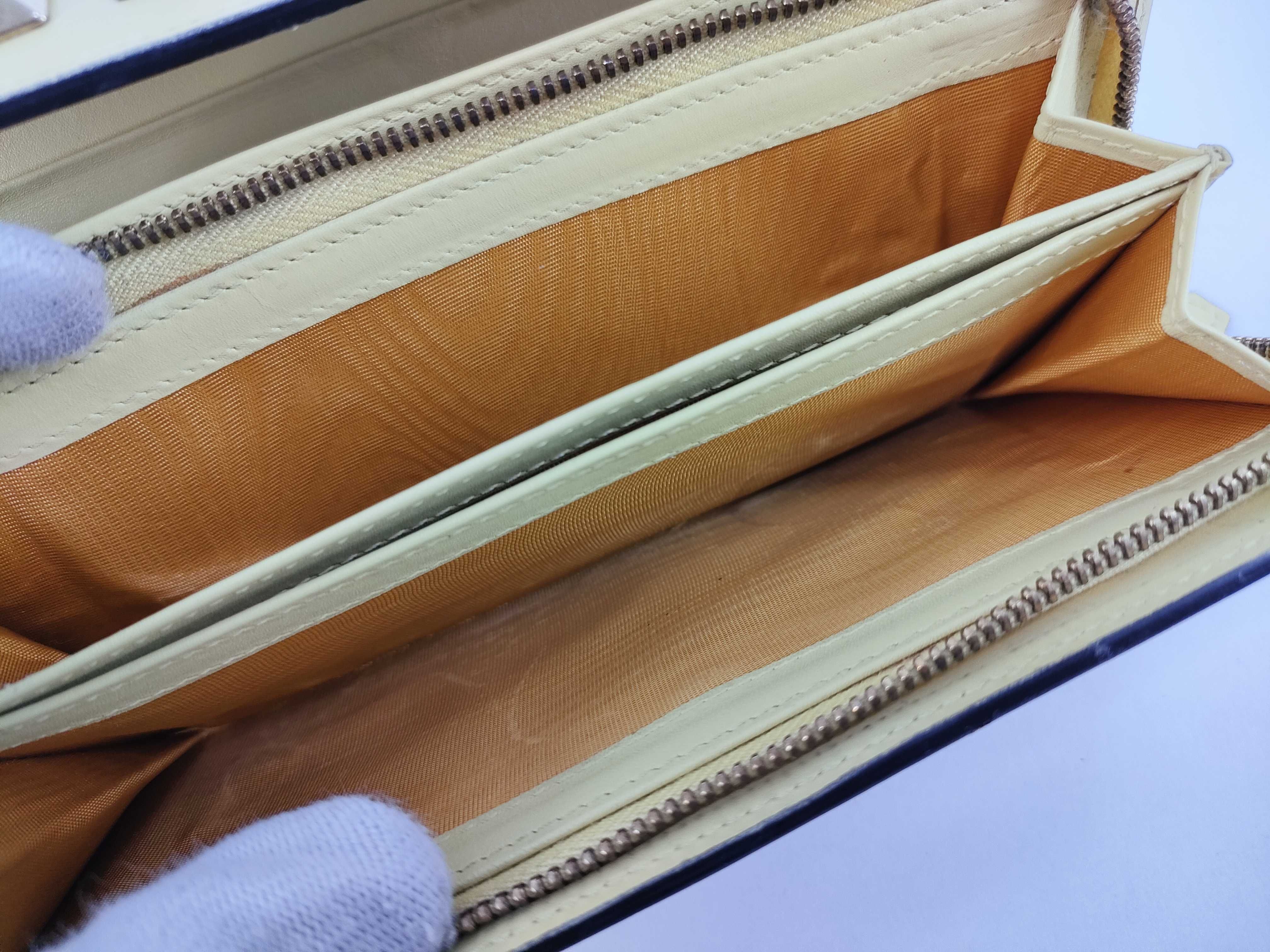 Rockstud Clutch Bag, Yellow Wallet — view 12