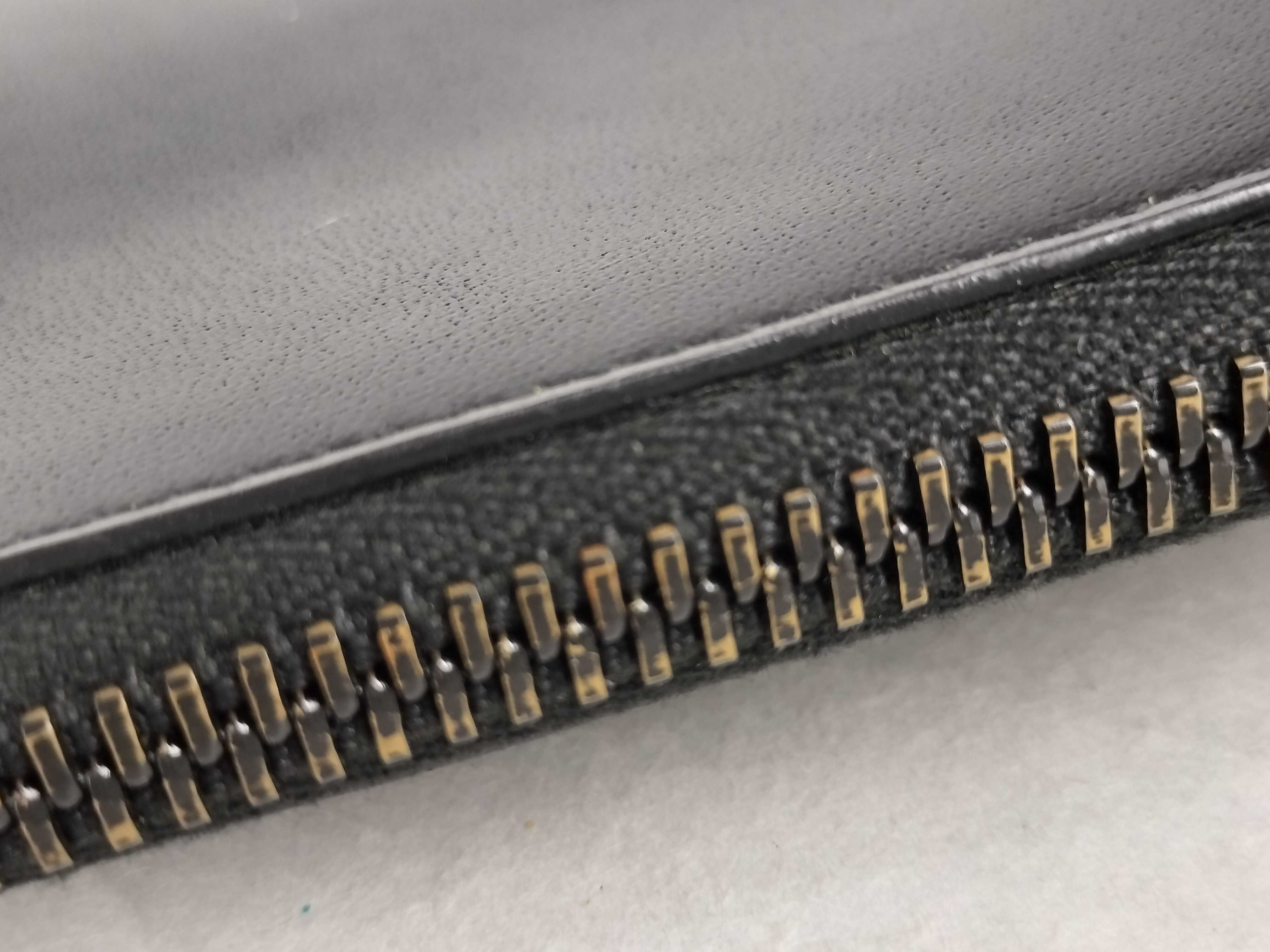 Leather YSL Logo Clutch Bag — view 3
