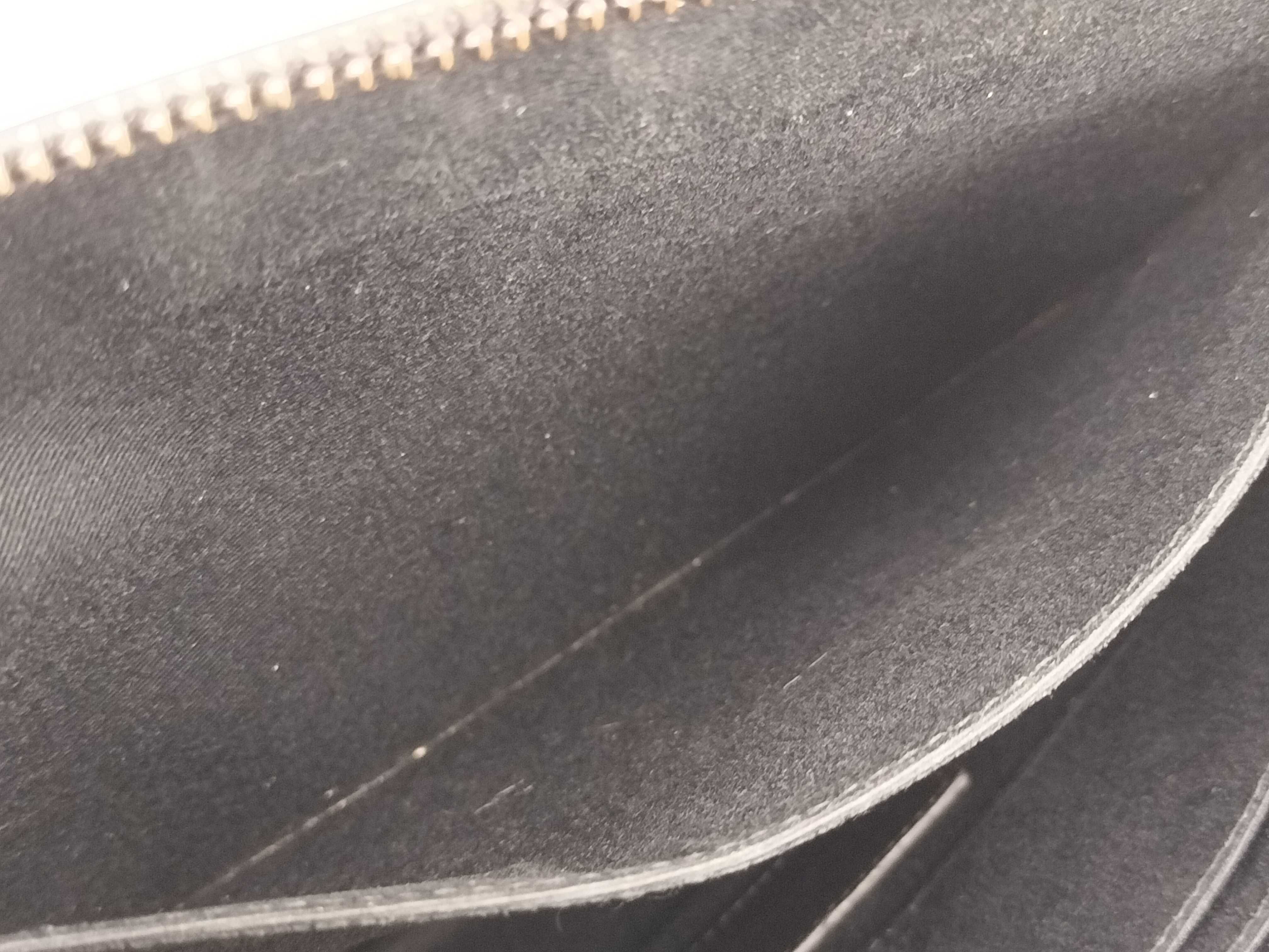 Leather YSL Logo Clutch Bag — view 8