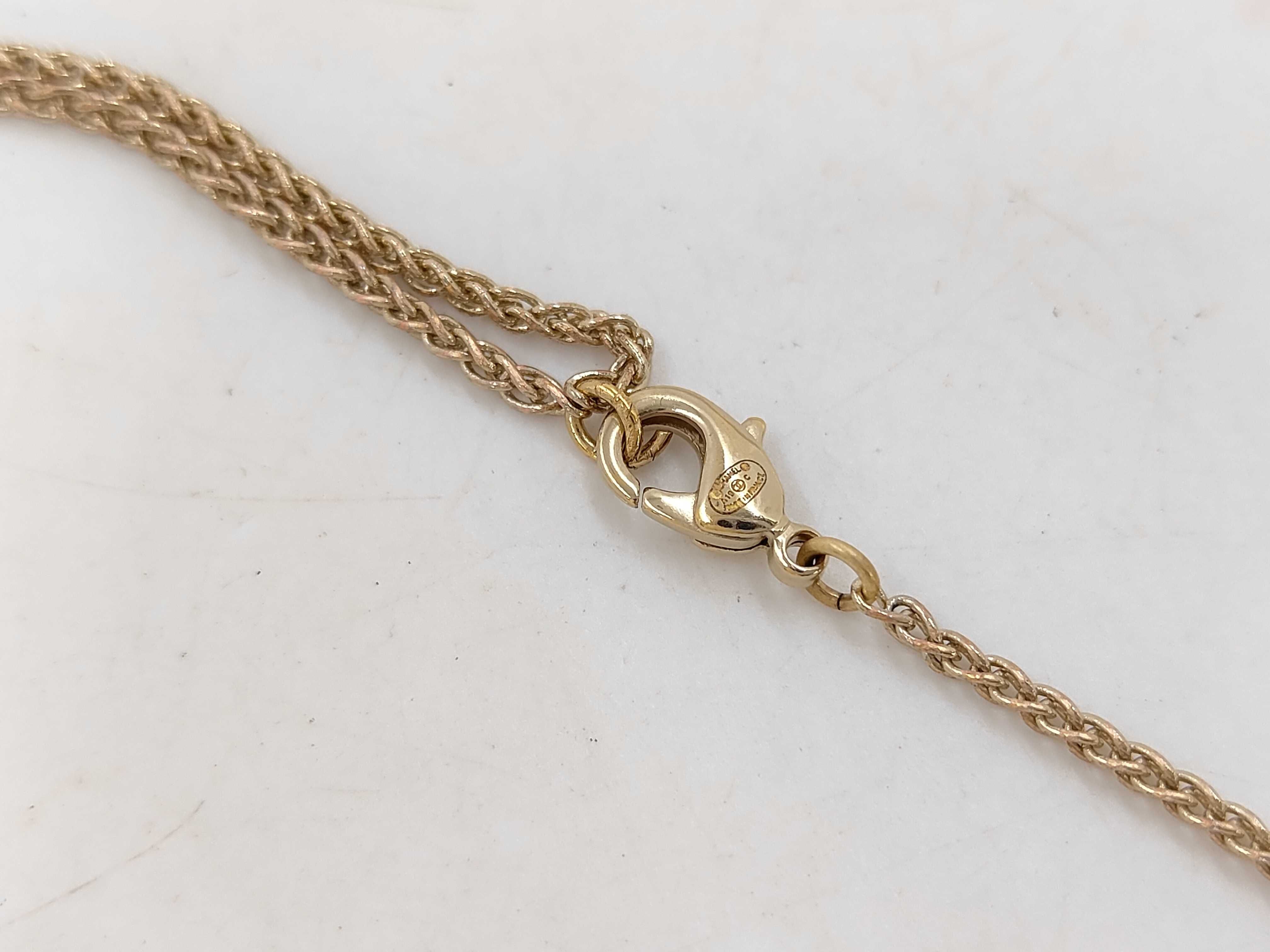 necklace, Coco Mark, pearl, gold, 18C. — view 4
