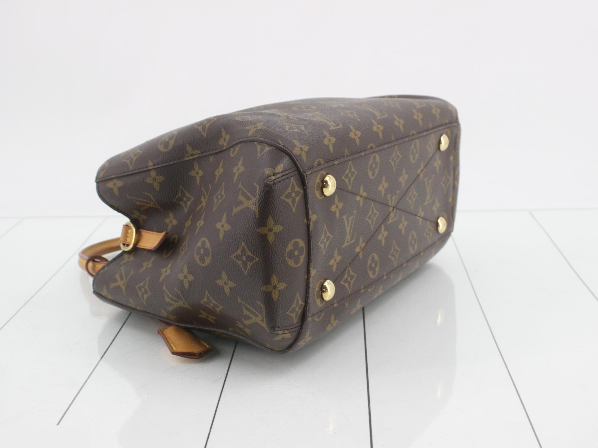 Monogram Montaigne Handbag/Shoulder Bag (2-way) — view 5