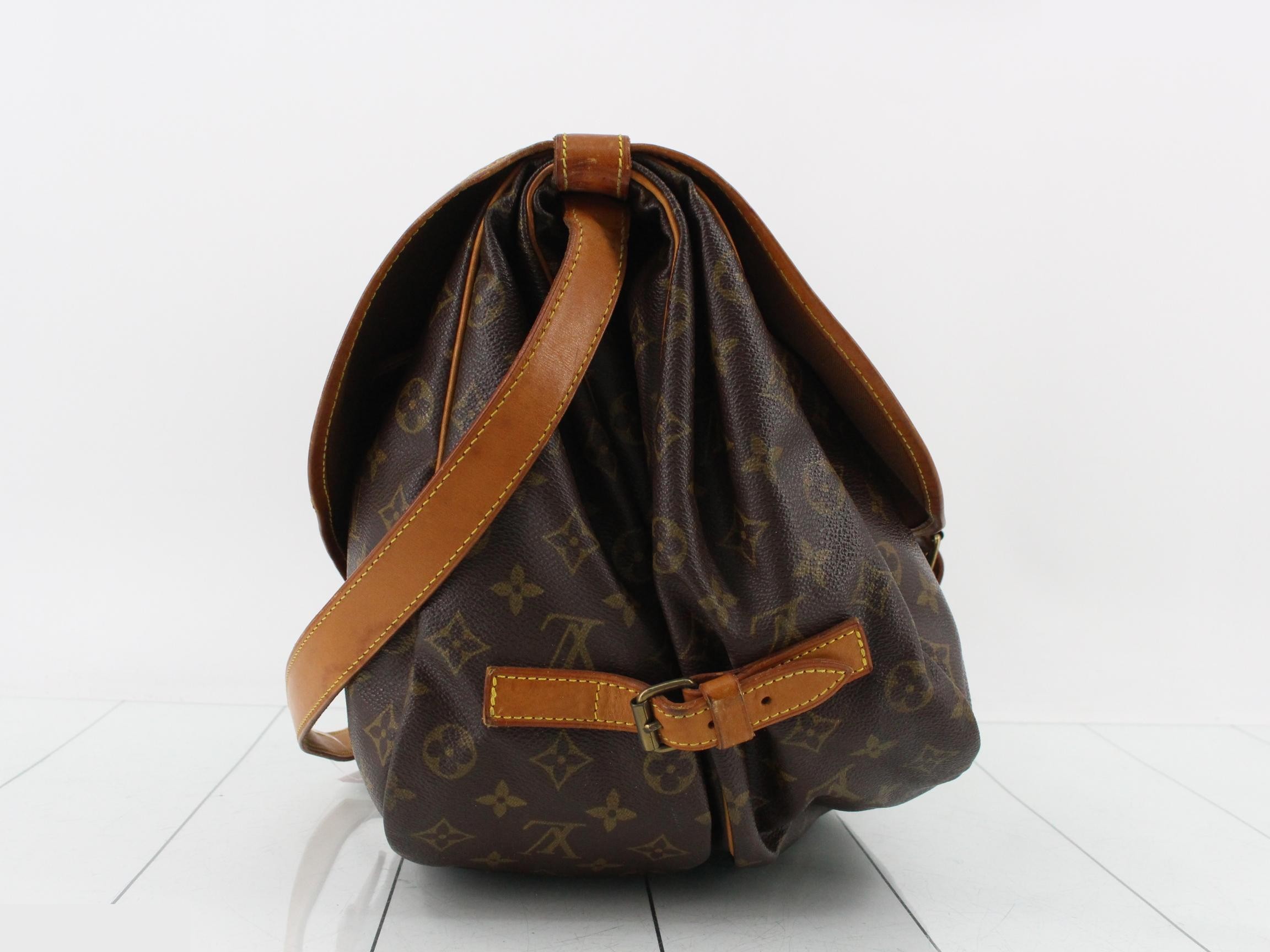 Monogram Saumur 35 Shoulder Bag — view 3