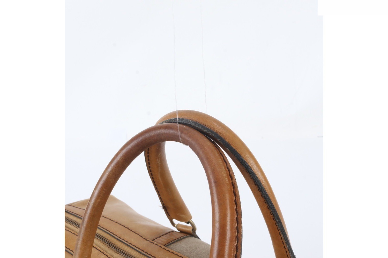Leather Boston bag — view 2
