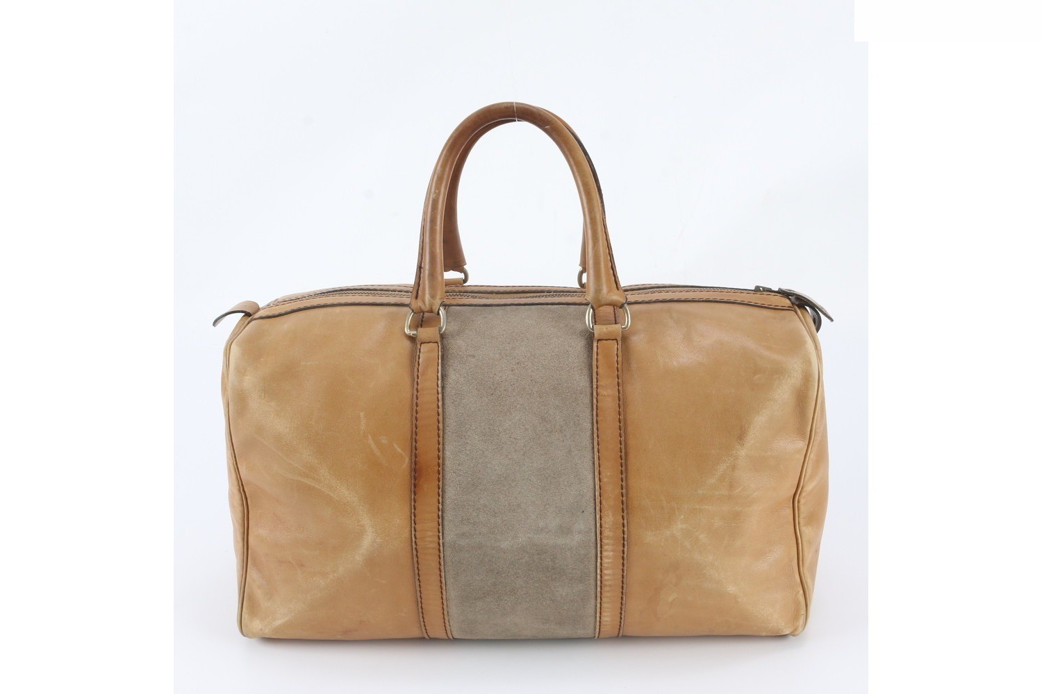 Leather Boston bag — view 3
