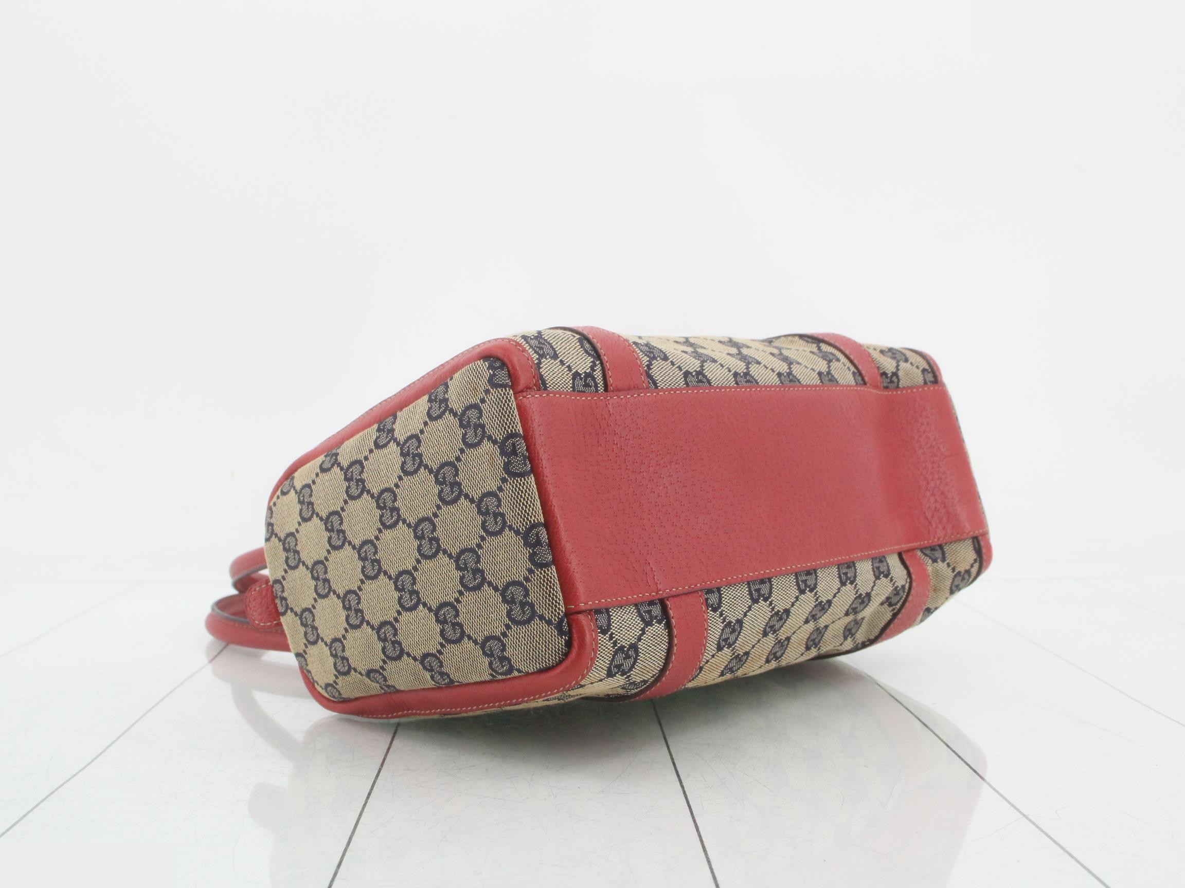 GG Canvas Mini Boston Bag - Abby — view 5