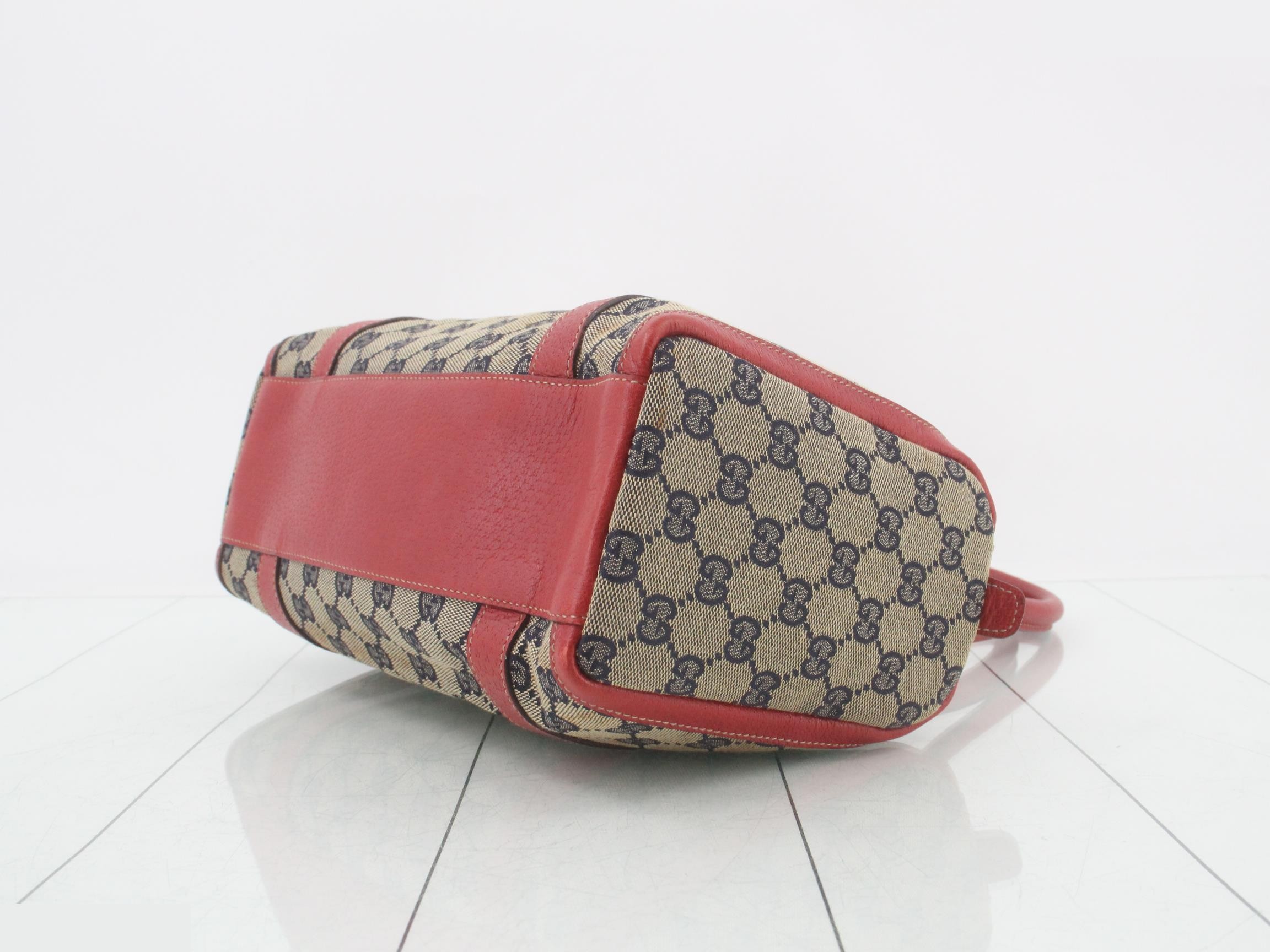 GG Canvas Mini Boston Bag - Abby — view 6