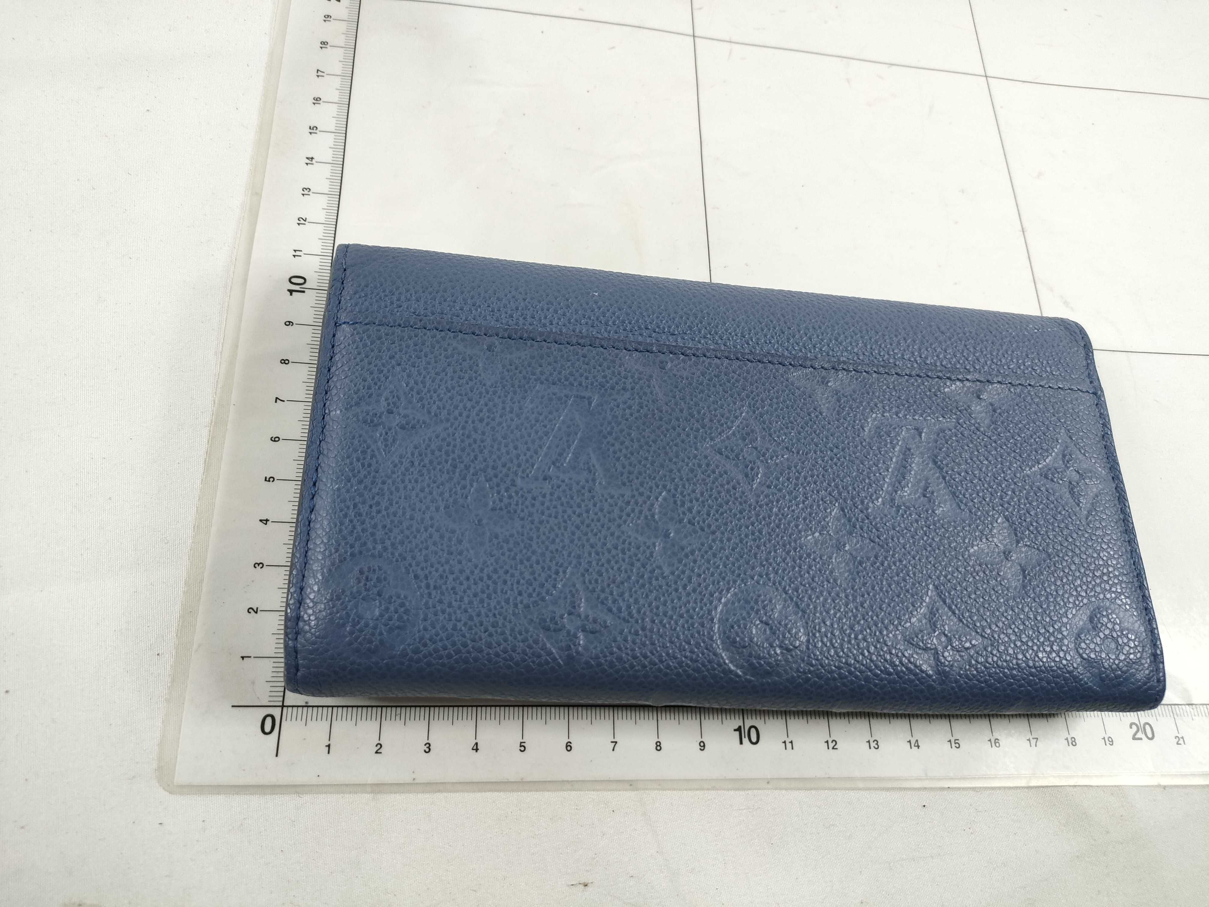 Monogram Empreinte Louis Vuitton Portefeuille Sarah Wallet — view 2